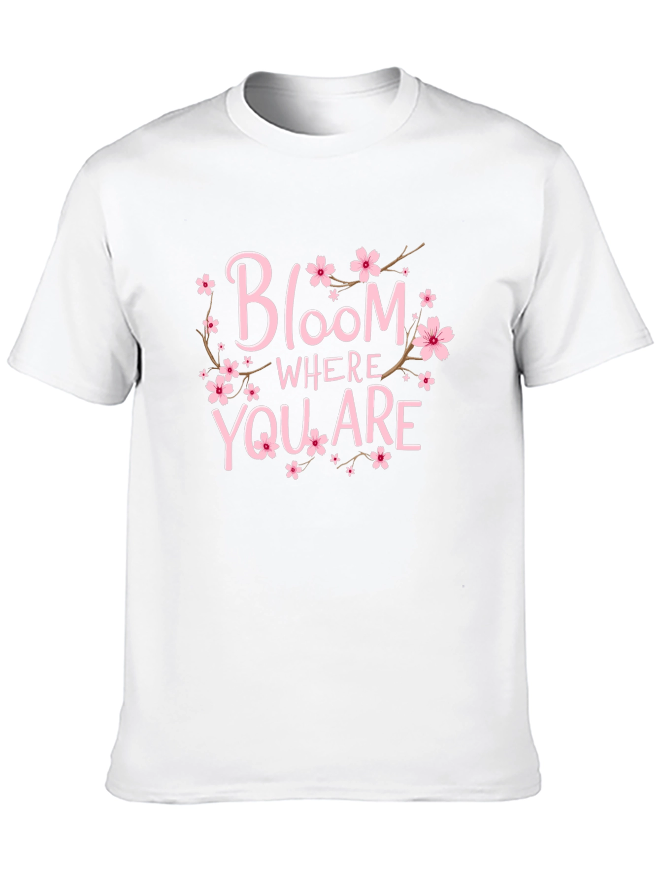 Black Bloom Where You Are T-Shirt view 10