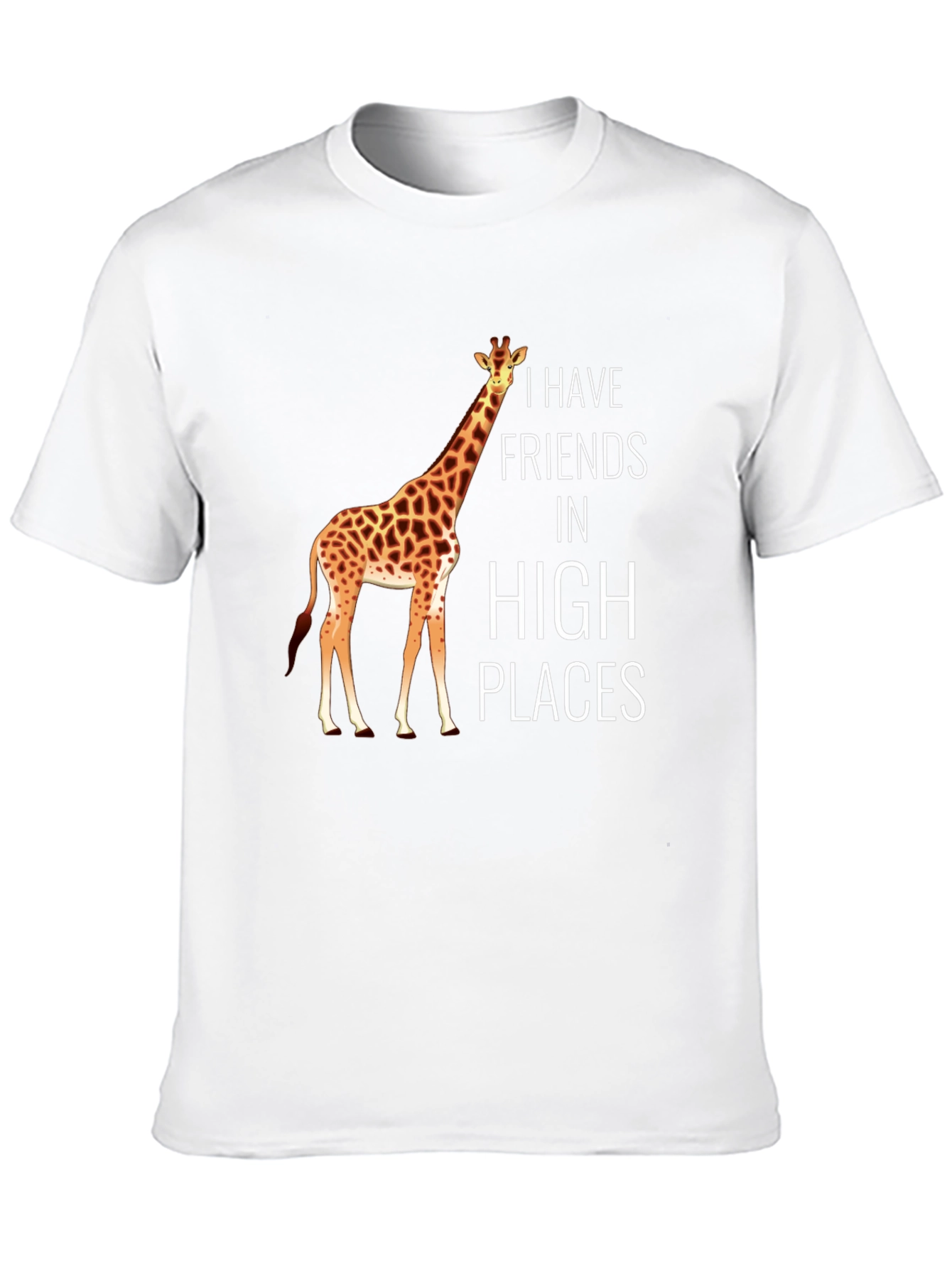 Black Giraffe 'High Places' Graphic T-Shirt view 10