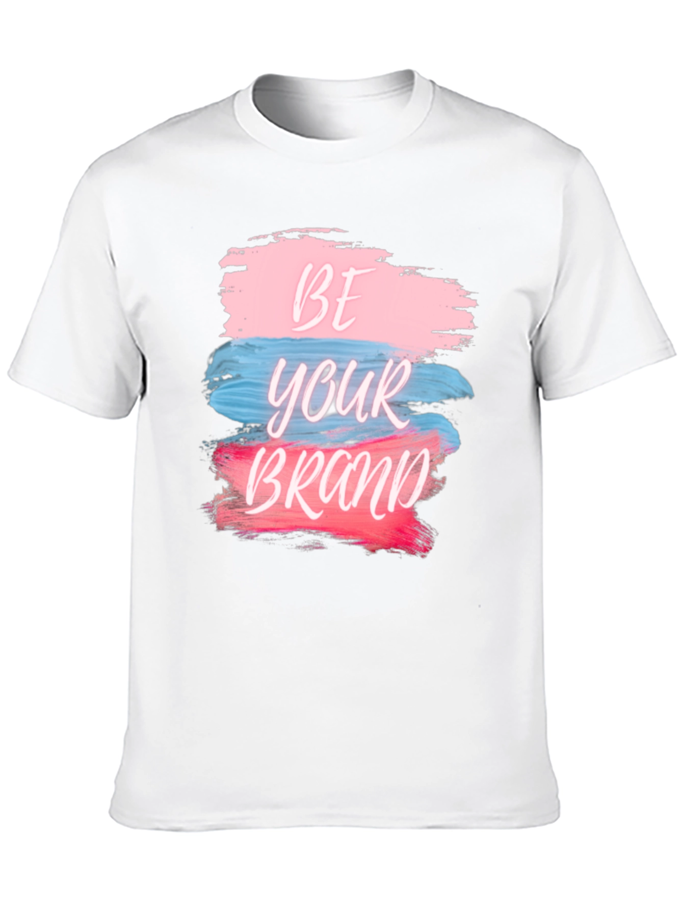 Black Be Your Brand Graphic Tee - Stylish Cotton Blend view 10