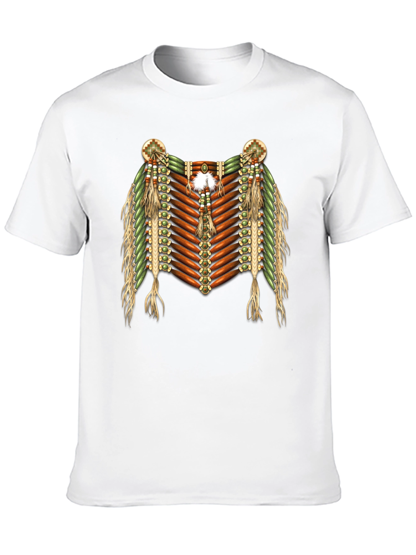 Black Native American Inspired Graphic Tee view 10