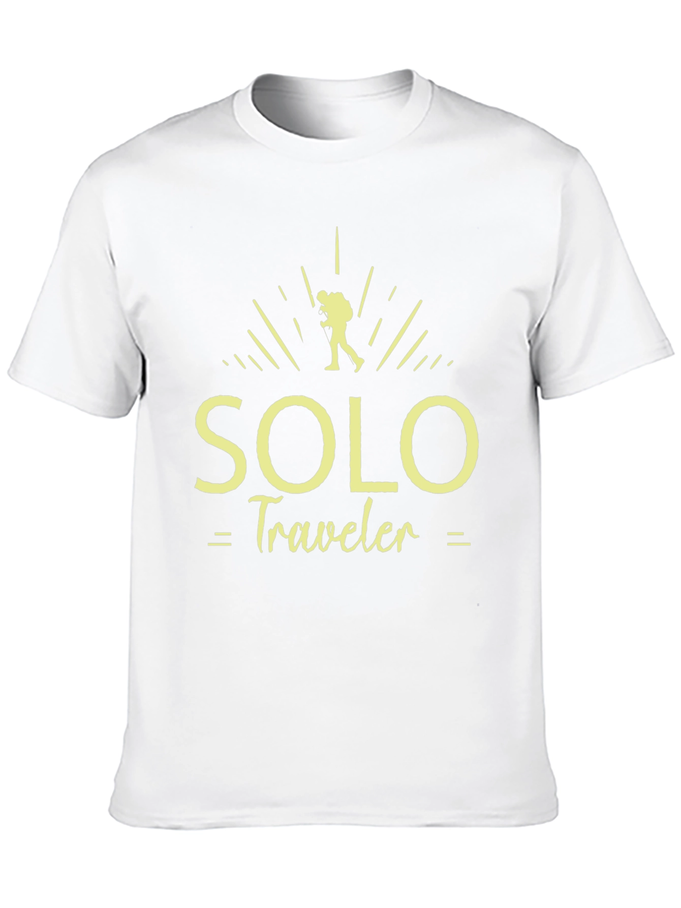 Solo Traveler Graphic Print Tee - Black - 10