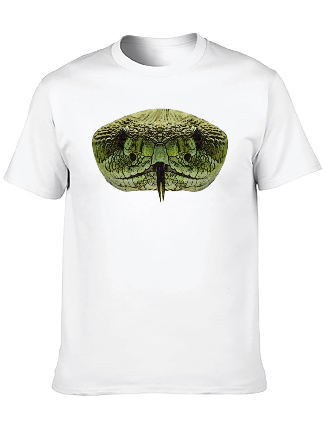 Black Rattlesnake T-Shirt - Bold Snake Head Graphic Tee view 10