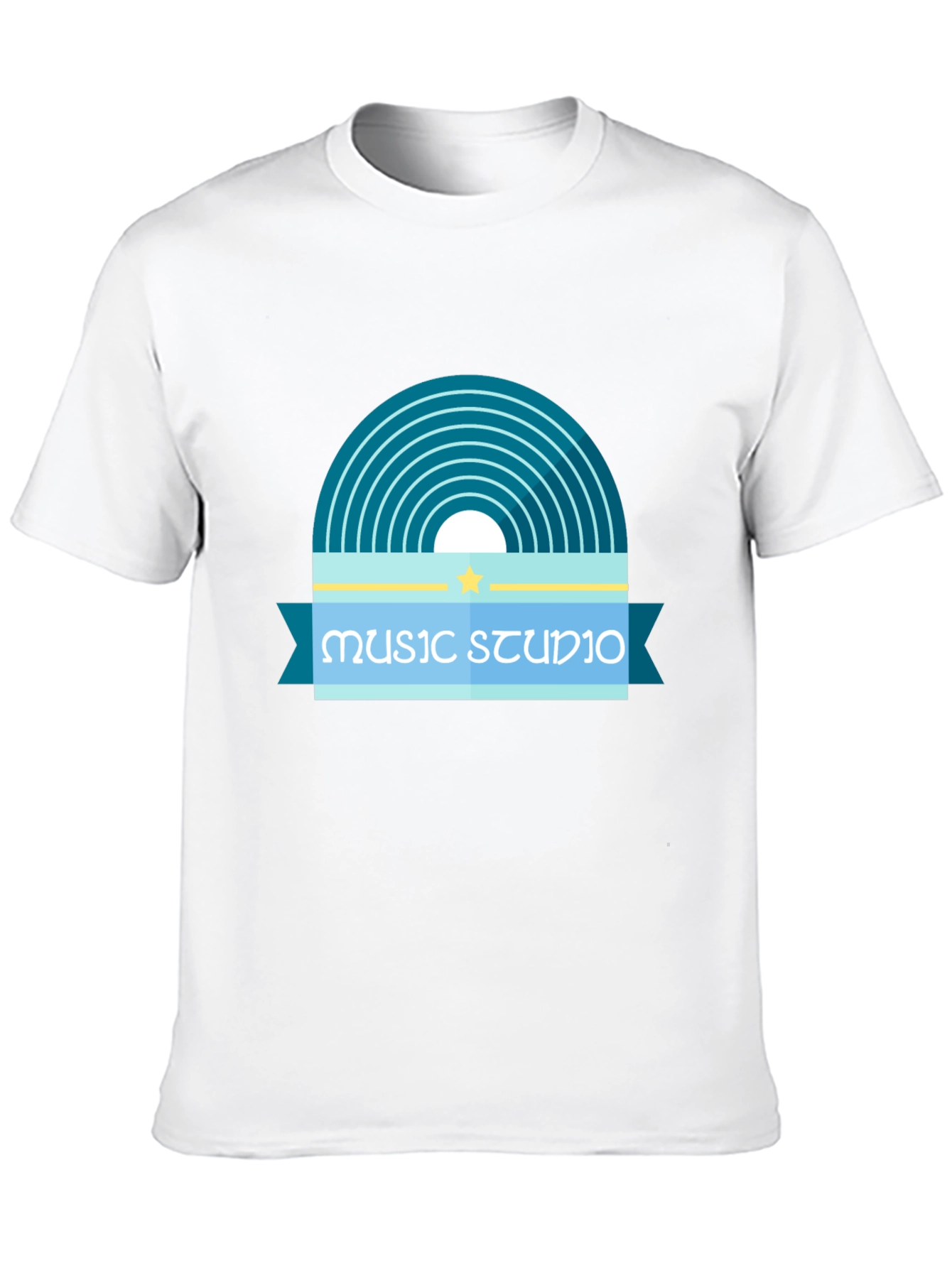 Black Music Studio Graphic Tee - Retro Style view 10