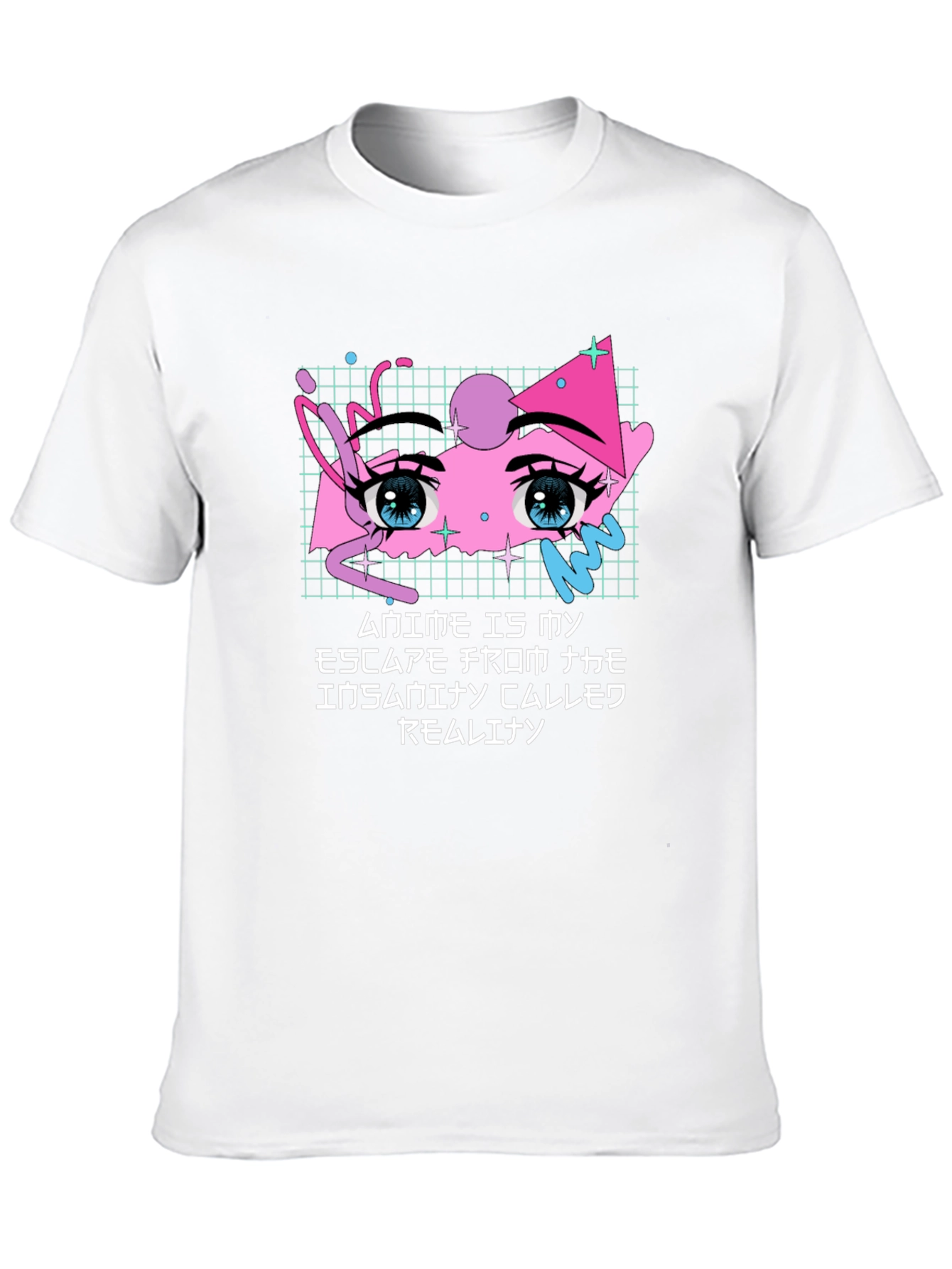 Black Anime Escape T-Shirt view 10