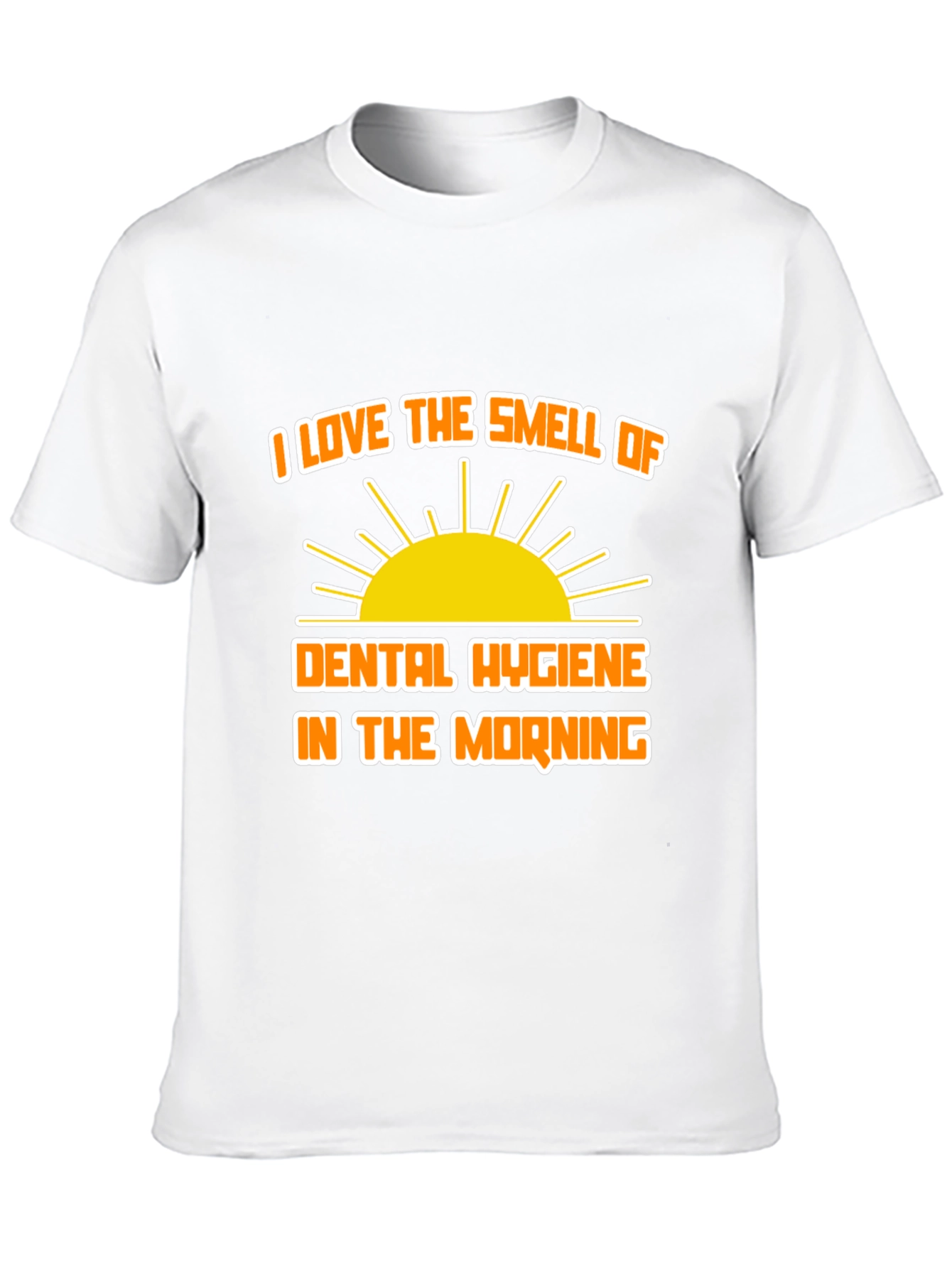 Black Dental Hygiene Morning Smell T-Shirt view 10