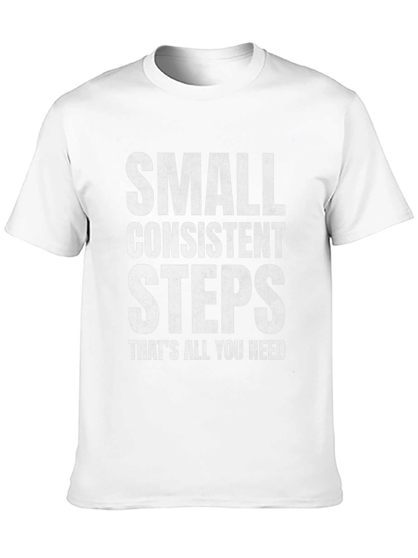 Black Small Consistent Steps Graphic Tee view 10