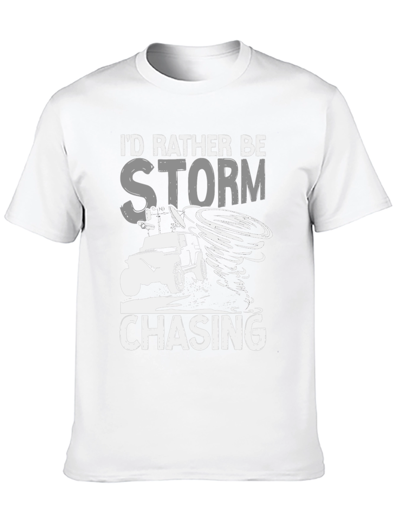 Black Storm Chaser T-Shirt view 10