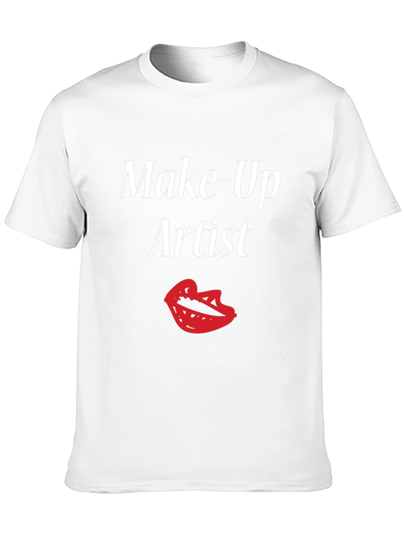Black Make-Up Artist T-Shirt - Artistic Style view 10