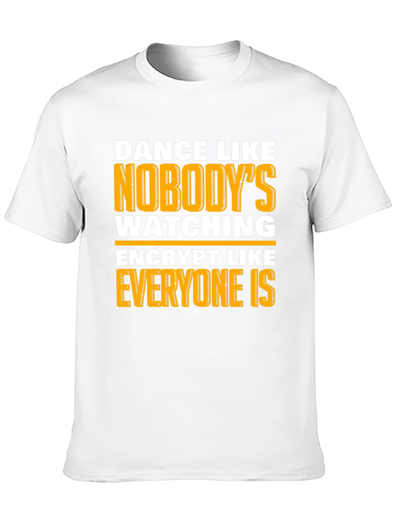 Black Dance Like Nobody's Watching Graphic T-Shirt view 10