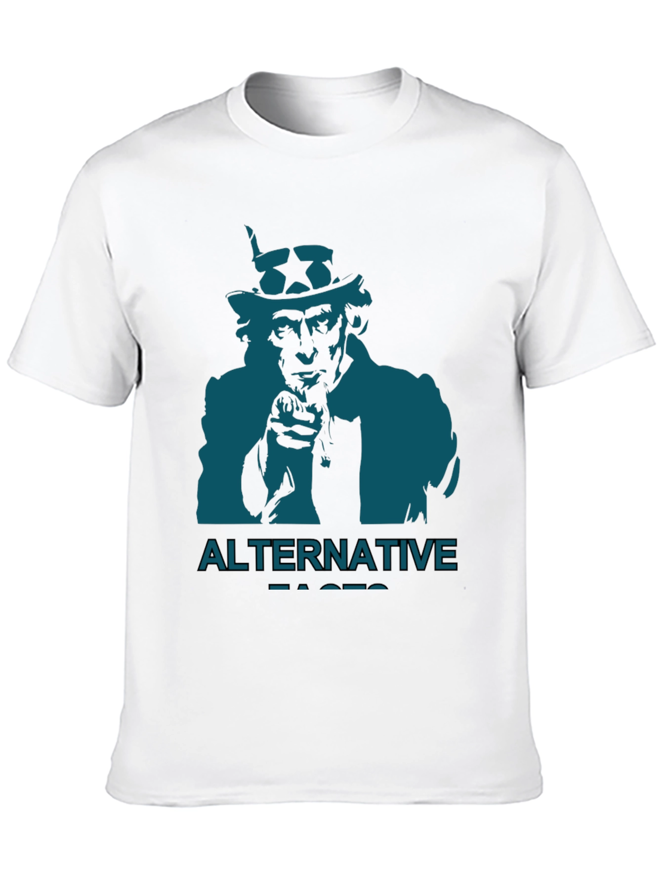 Black Alternative Facts T-Shirt Uncle Sam view 10