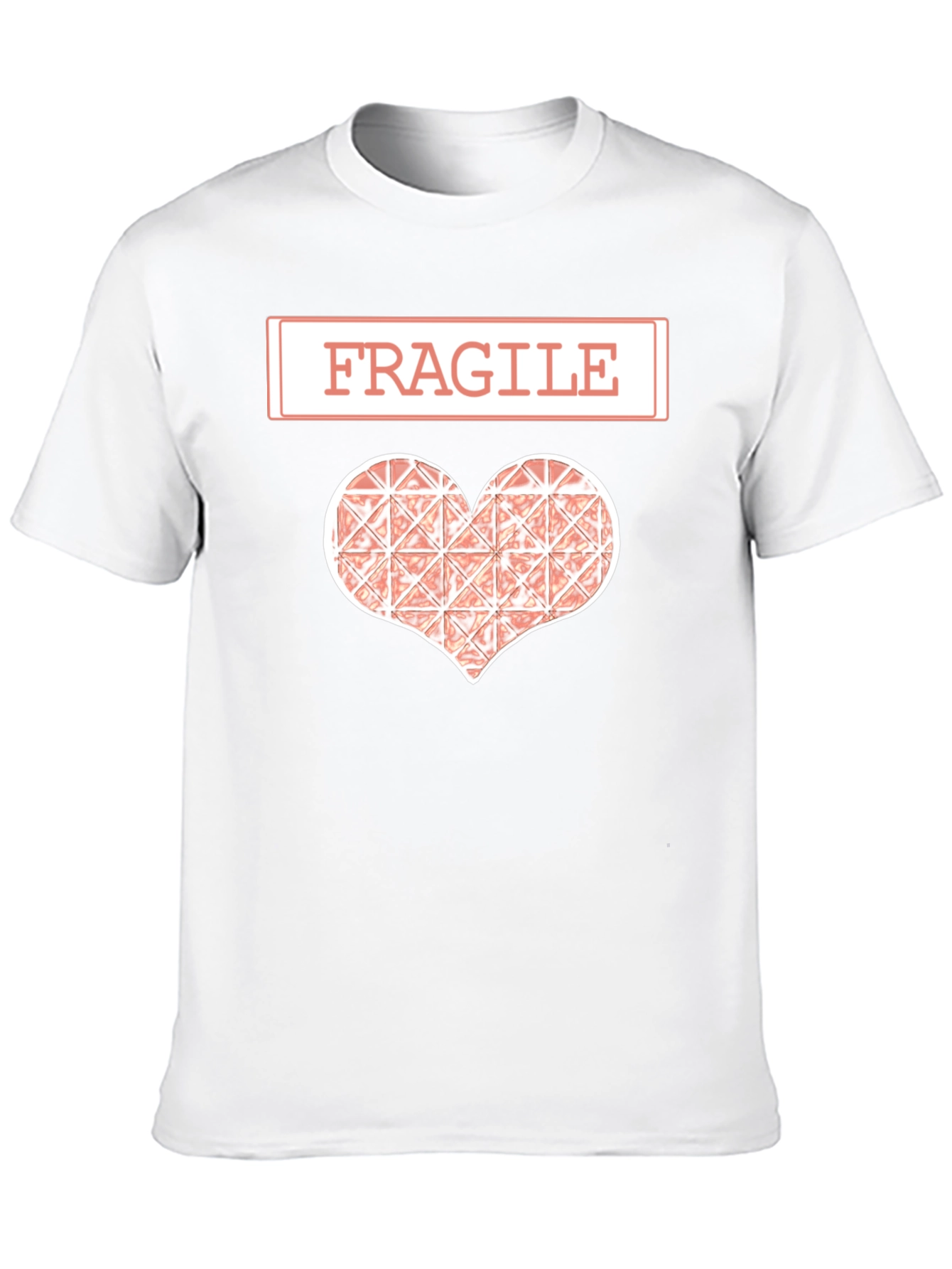 Black Fragile Heart Graphic Tee - Express Yourself! view 10