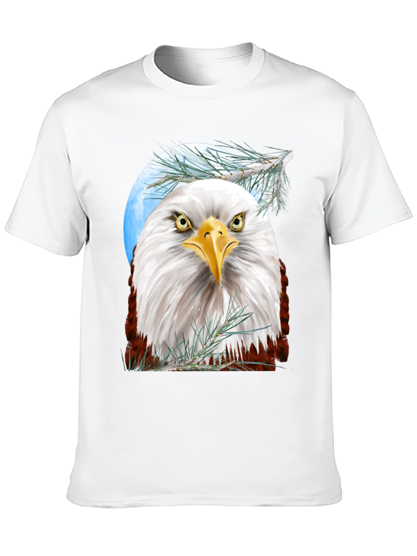 Black Bald Eagle Graphic T-Shirt - Patriotic Design view 10