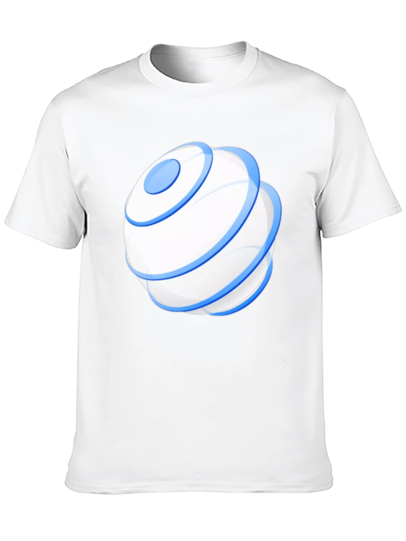 Black Sphere Graphic Tee - Modern Design, Soft Cotton view 10