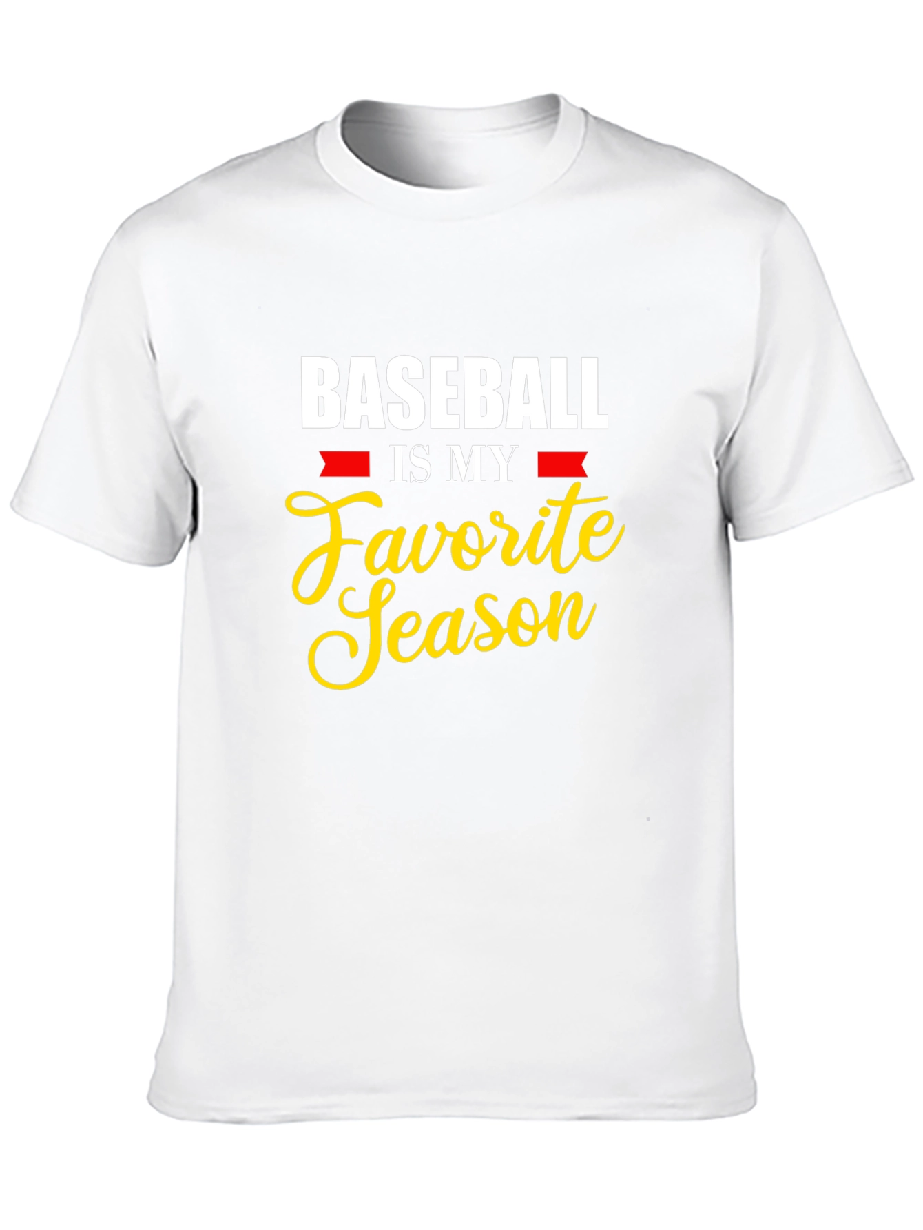 Black Baseball Is My Favorite Season Graphic Tee view 10