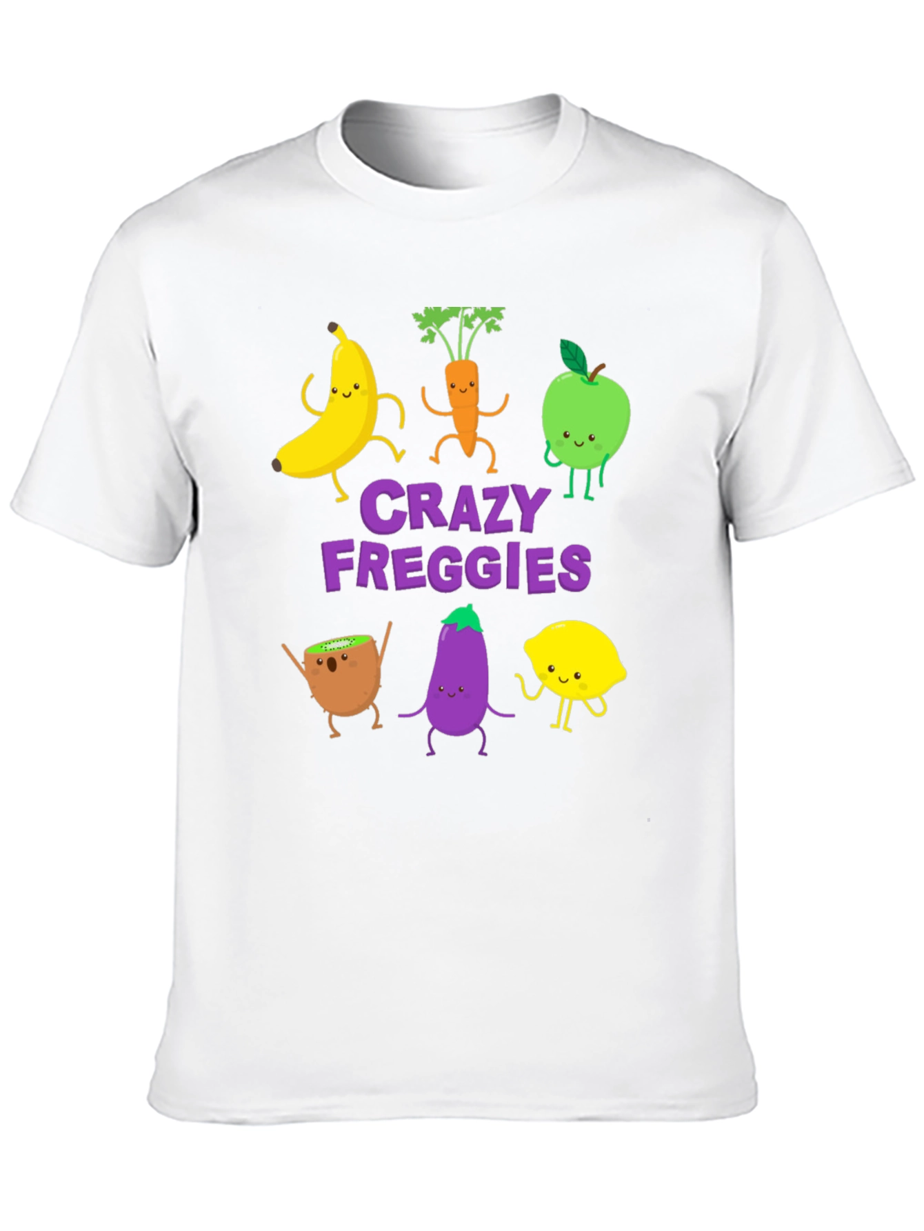 Black Crazy Freggies Graphic T-Shirt view 10