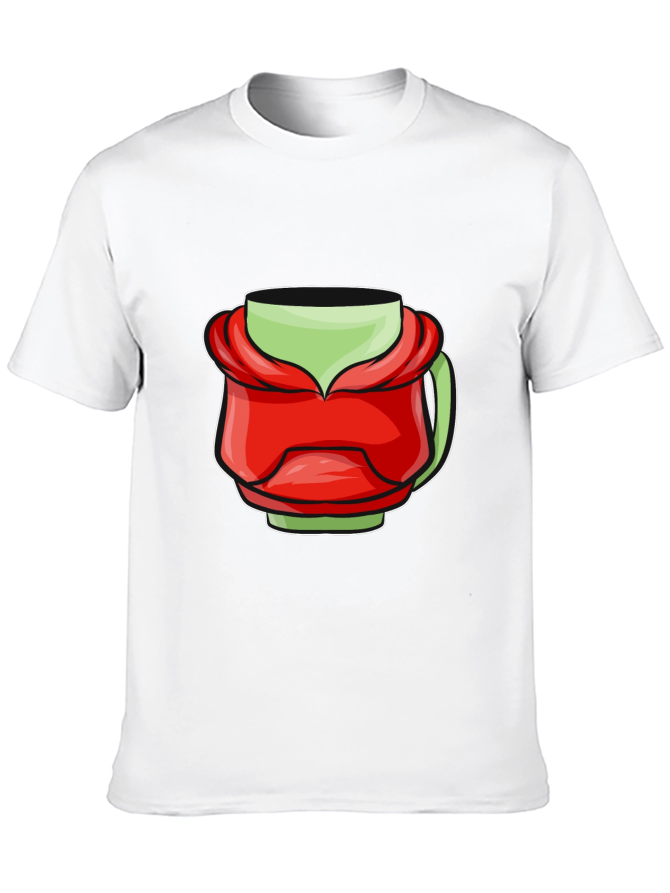 Black Hoodie Mug T-Shirt: Cozy Comfort view 10