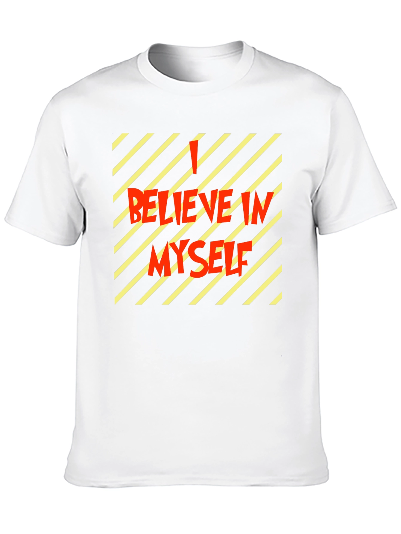 Black Believe in Myself Graphic T-Shirt - Black view 10