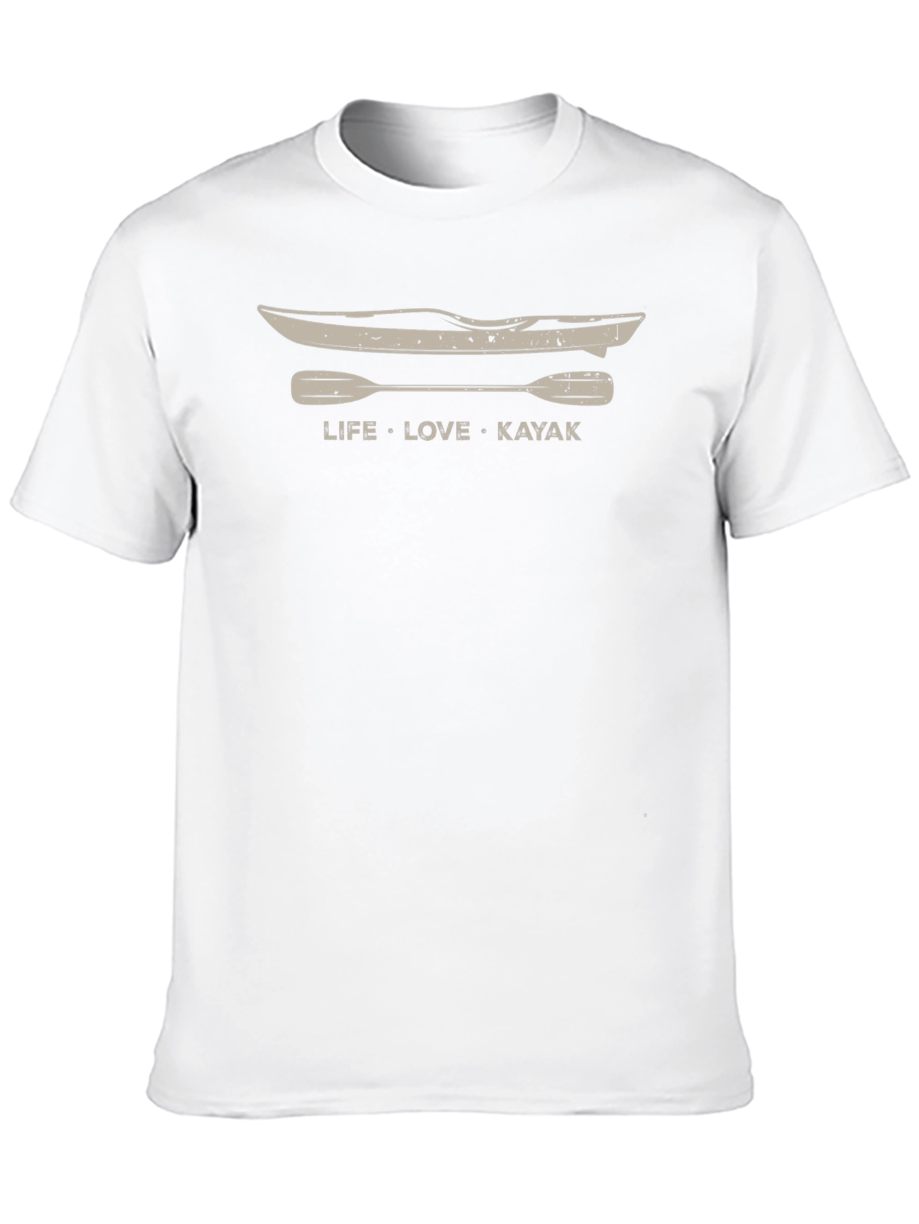 Black Life Love Kayak T-Shirt view 10