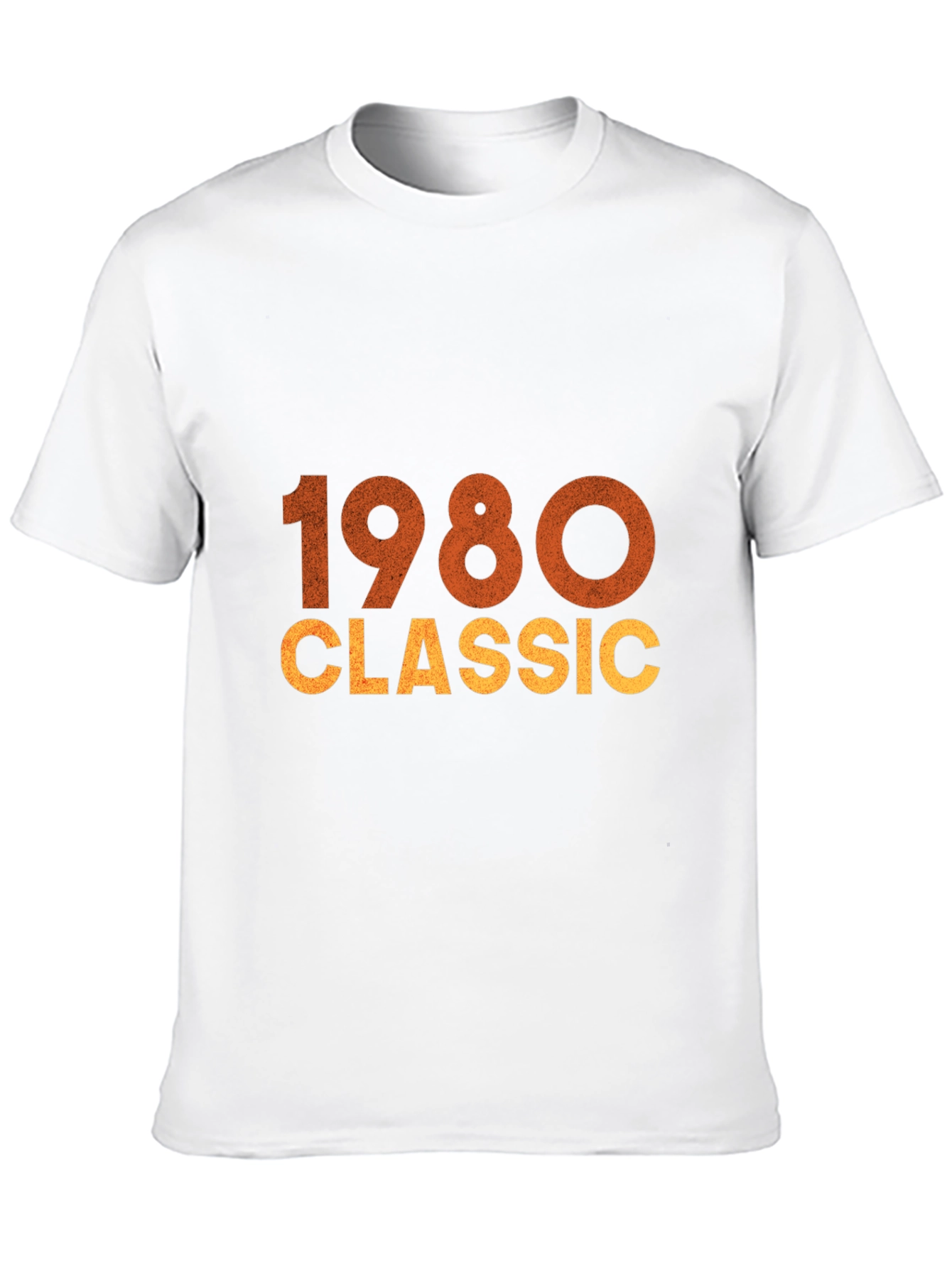 Black 1980 Classic Graphic Tee - Vintage Style view 10