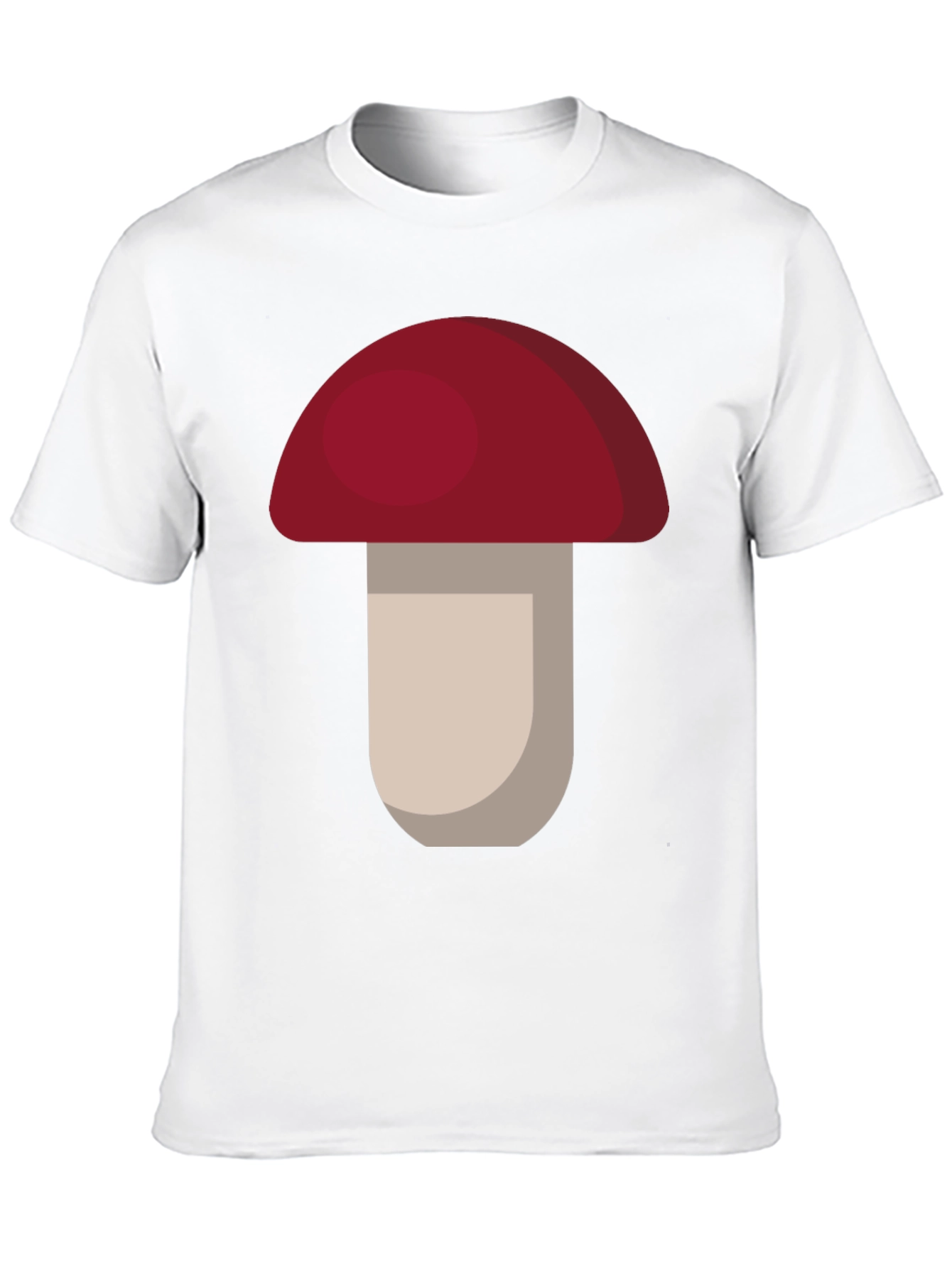 Black Mushroom Graphic Tee - Funky Casual Style view 10