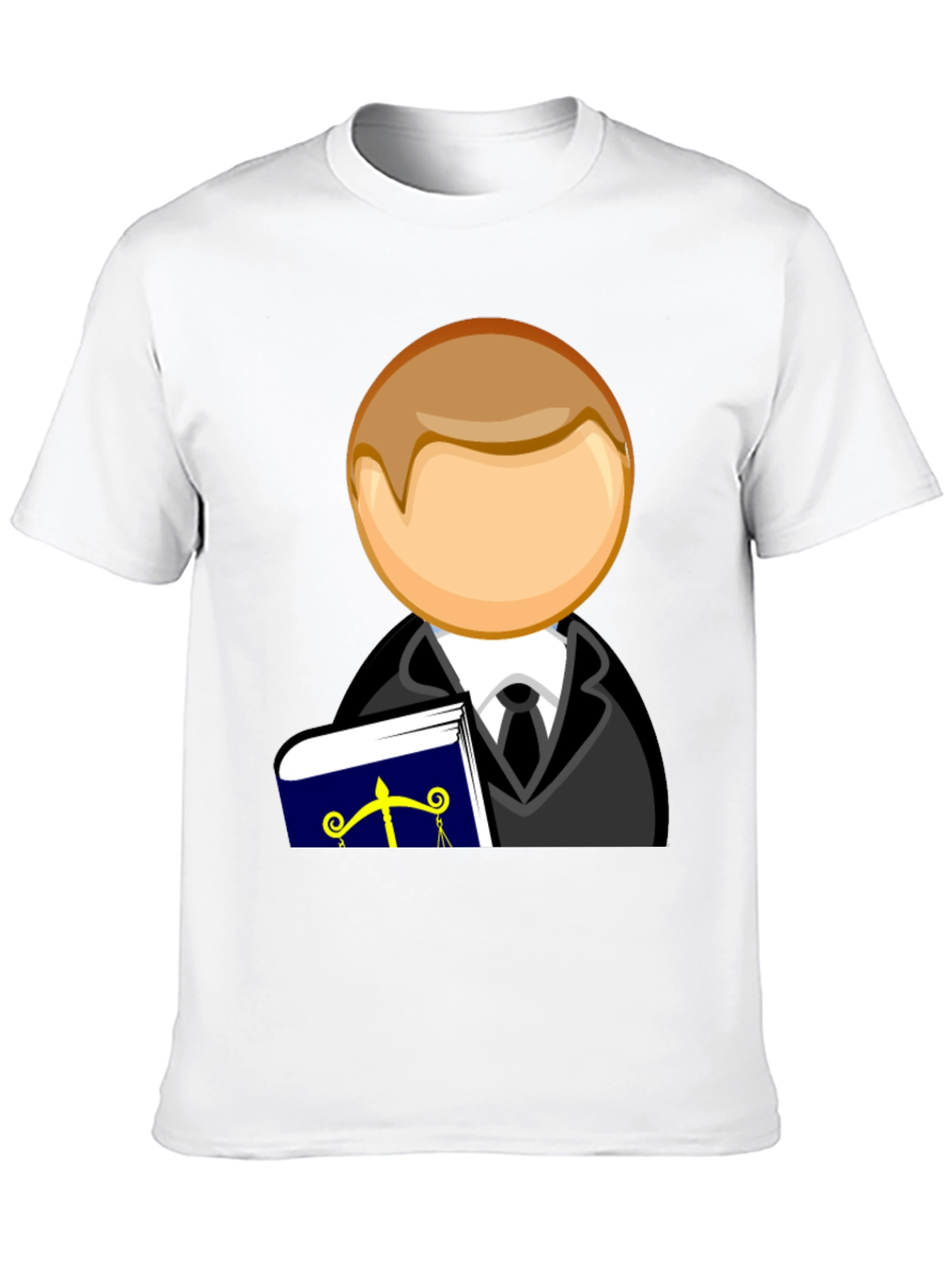 Black Lawyer Style T-Shirt view 10