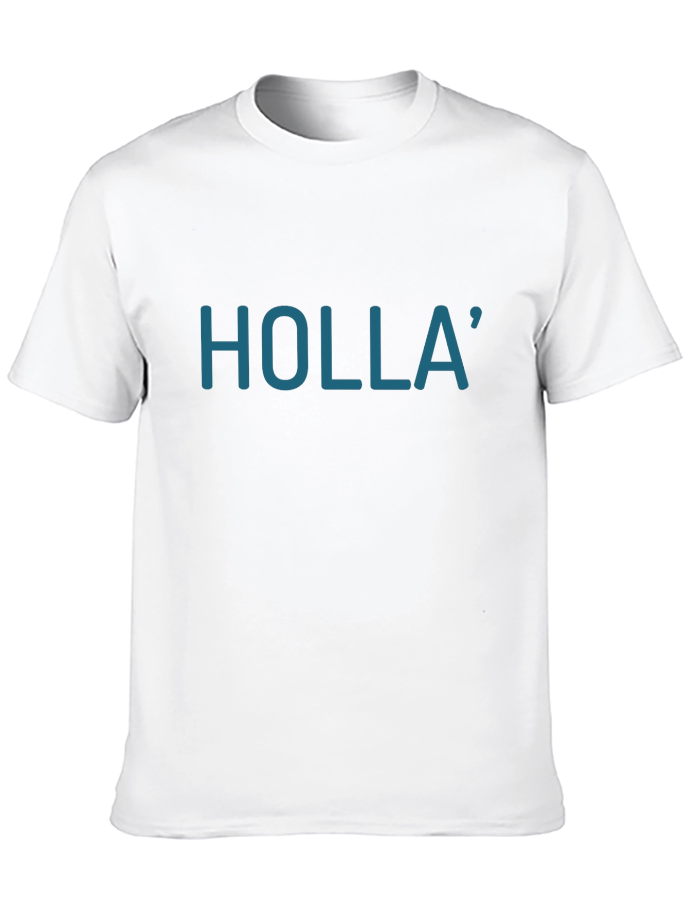 Black Holla Graphic Tee - Stylish Casual Wear view 10
