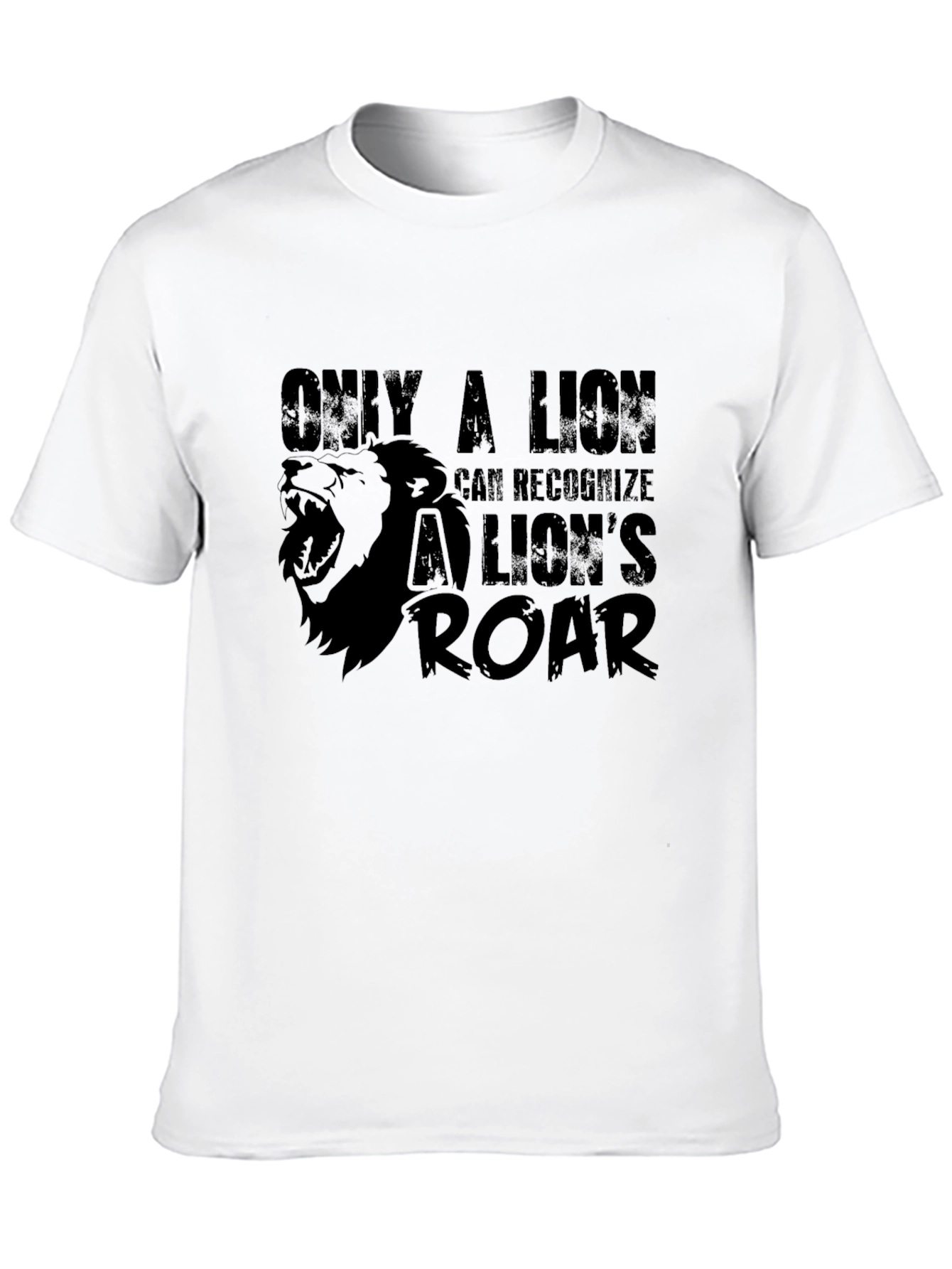 Black Lion Roar Graphic T-Shirt - Black view 10