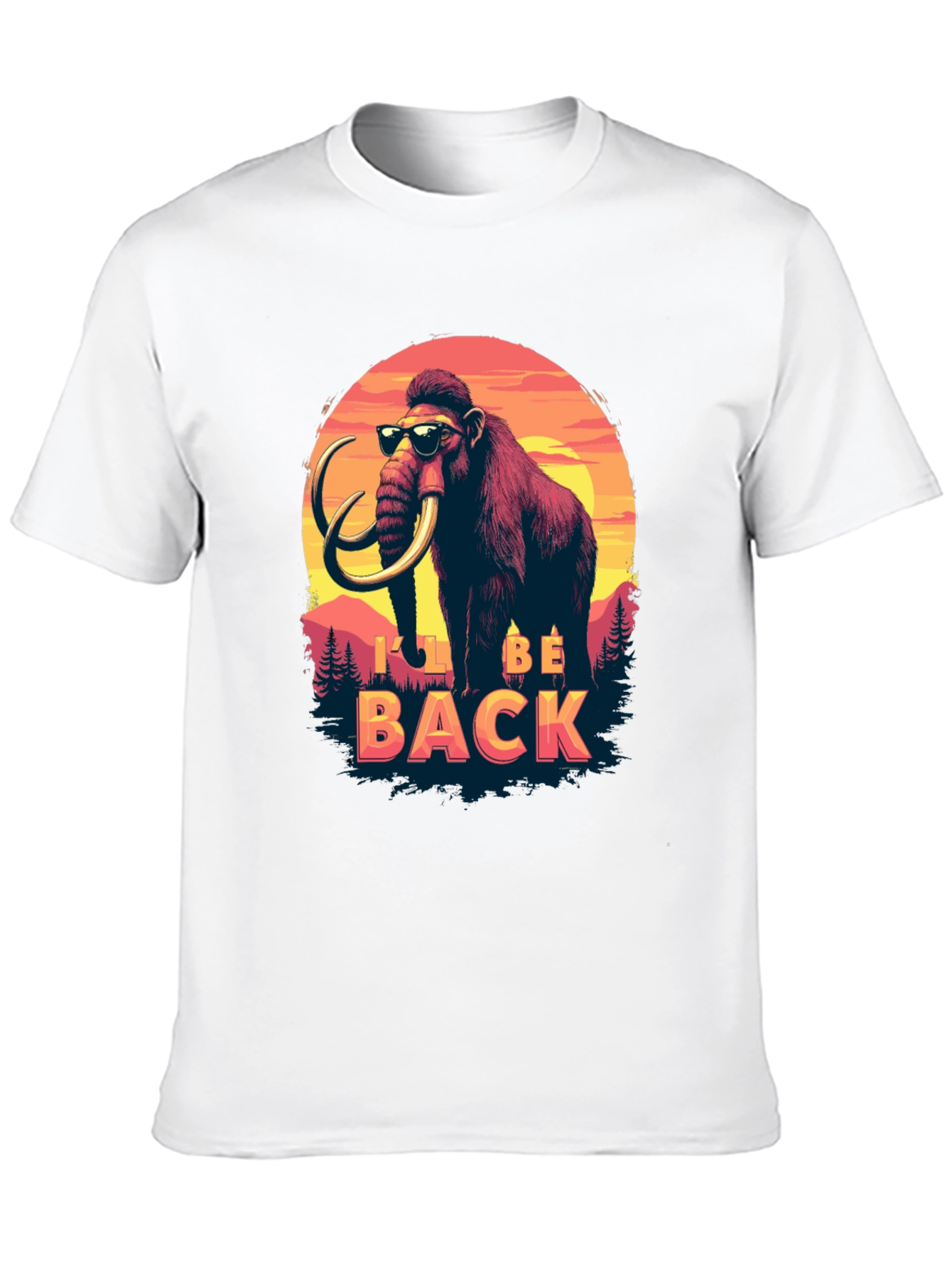 I'll Be Back Mammoth T-Shirt  - 10
