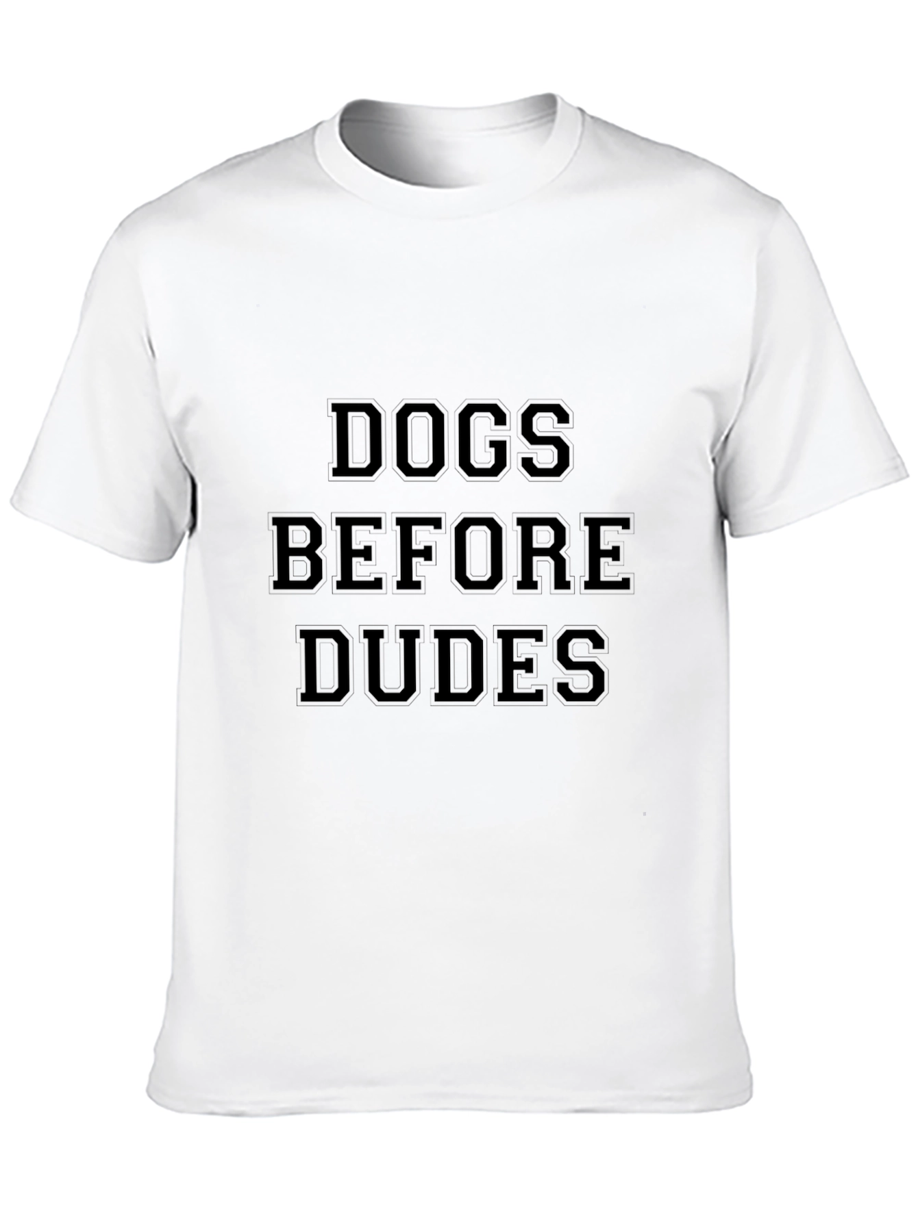 Black Dogs Before Dudes Graphic T-Shirt view 10
