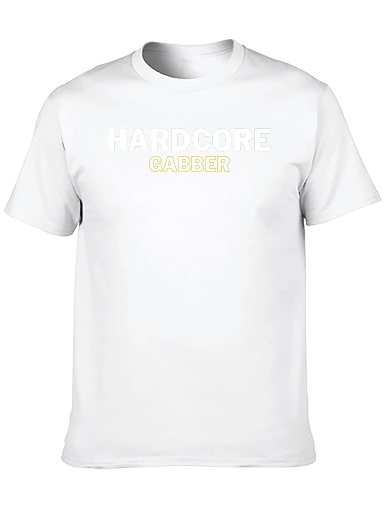 Black Hardcore Gabber Black T-Shirt view 10