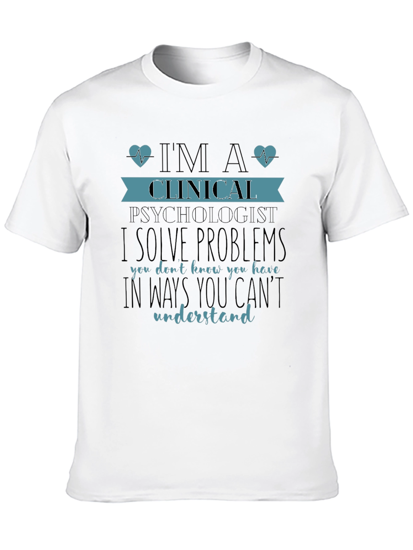 Black Clinical Psychologist Novelty T-Shirt view 10