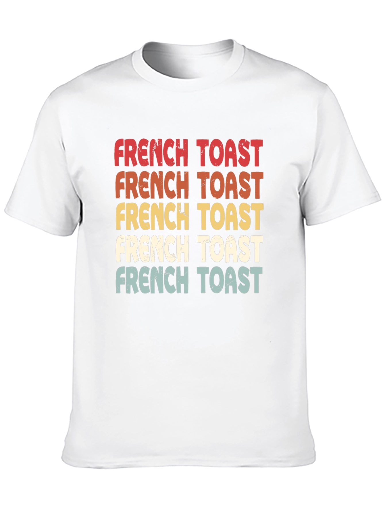 Black Retro French Toast Graphic Tee view 10