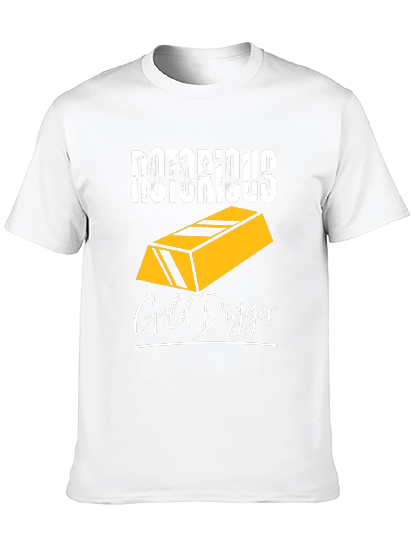 Black Notorious Gold Digger Graphic Tee view 10