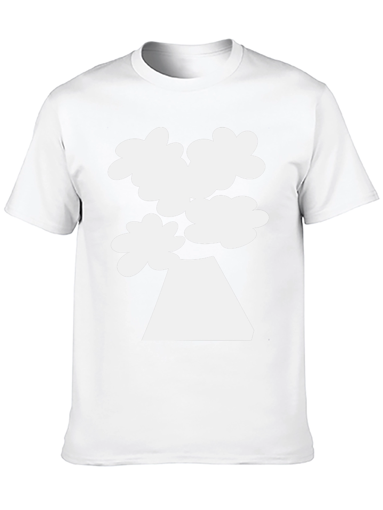 Black Mount Fuji Cloud Tee - Black Graphic T-Shirt view 10