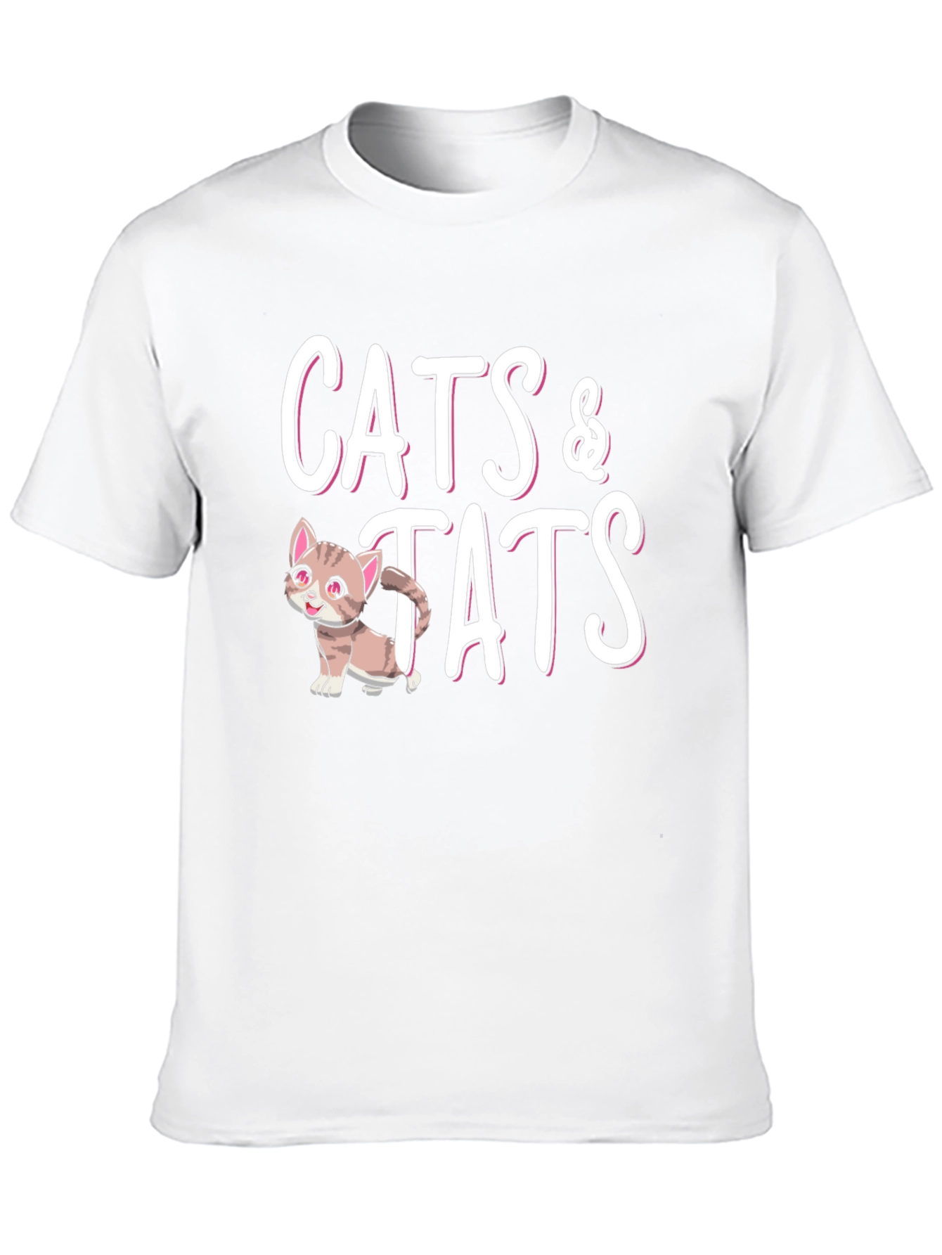 Black Cats & Tats Graphic T-Shirt - Black view 10