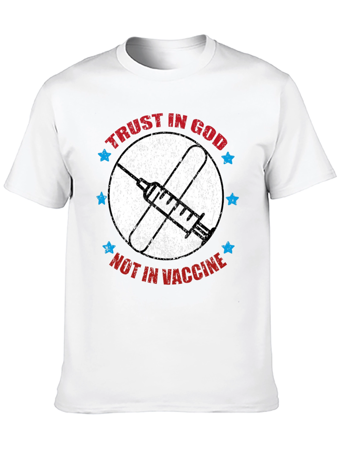 Black Trust in God T-Shirt - Anti Vaccine Tee view 10