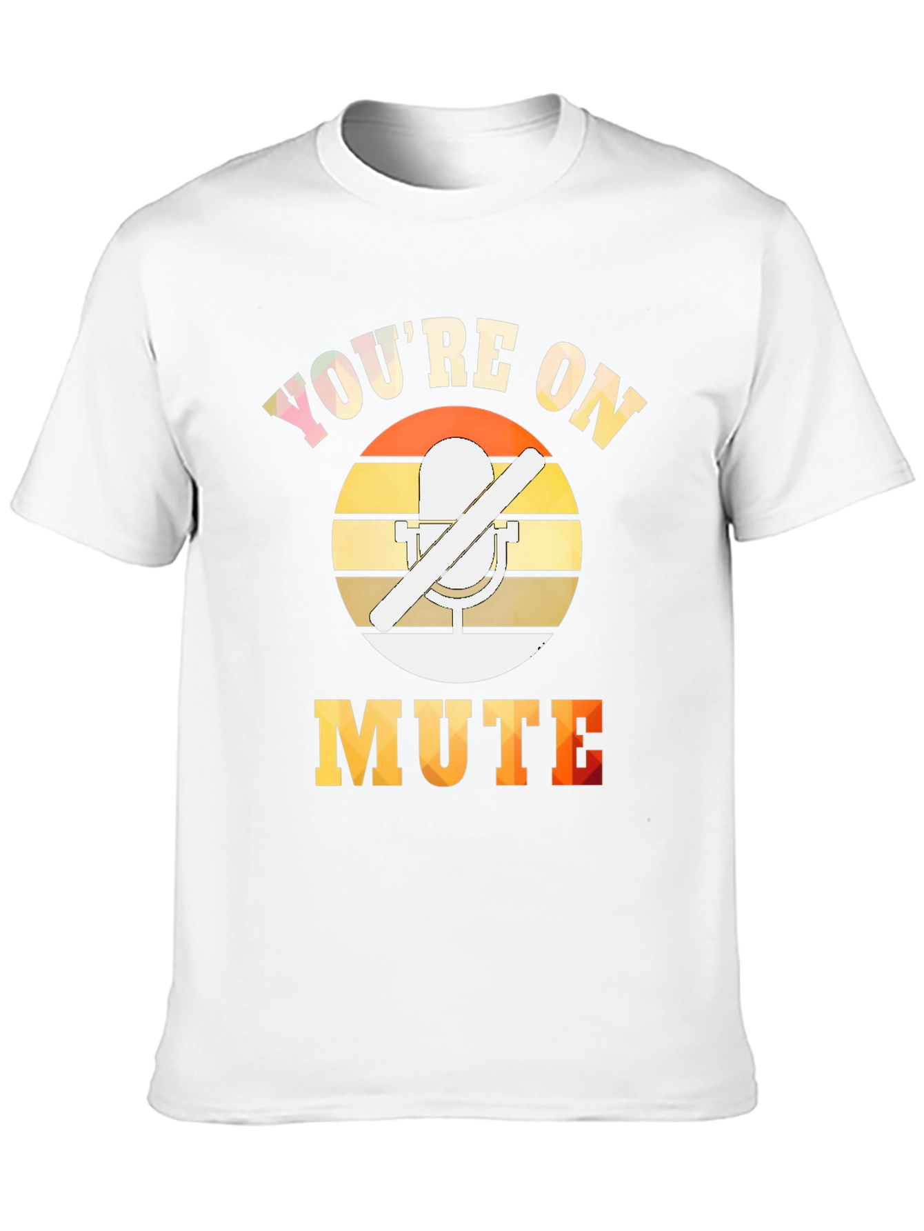 Black You're On Mute T-Shirt - Funny Work From Home Tee view 10