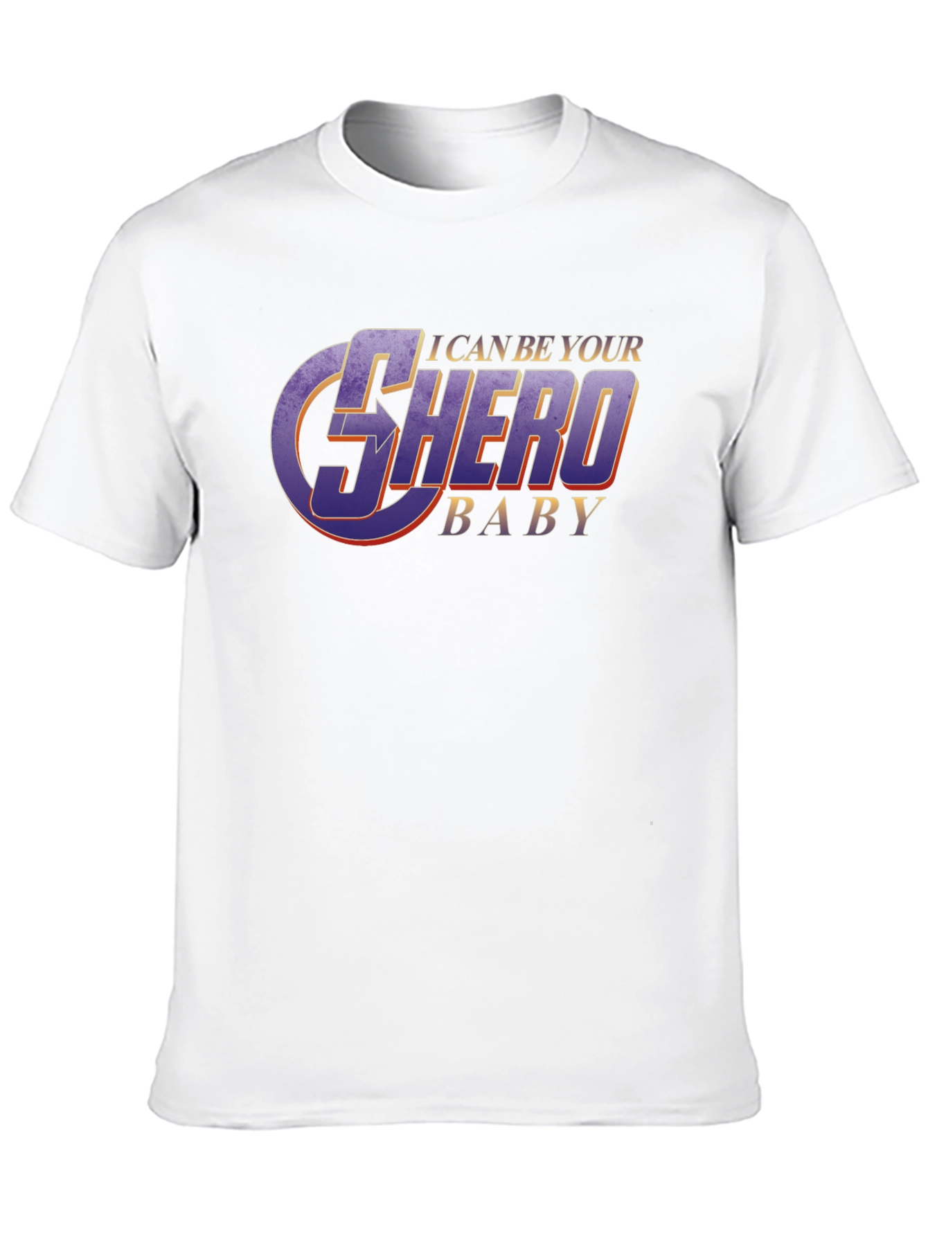 Black I Can Be Your Shero Baby Graphic T-Shirt view 10