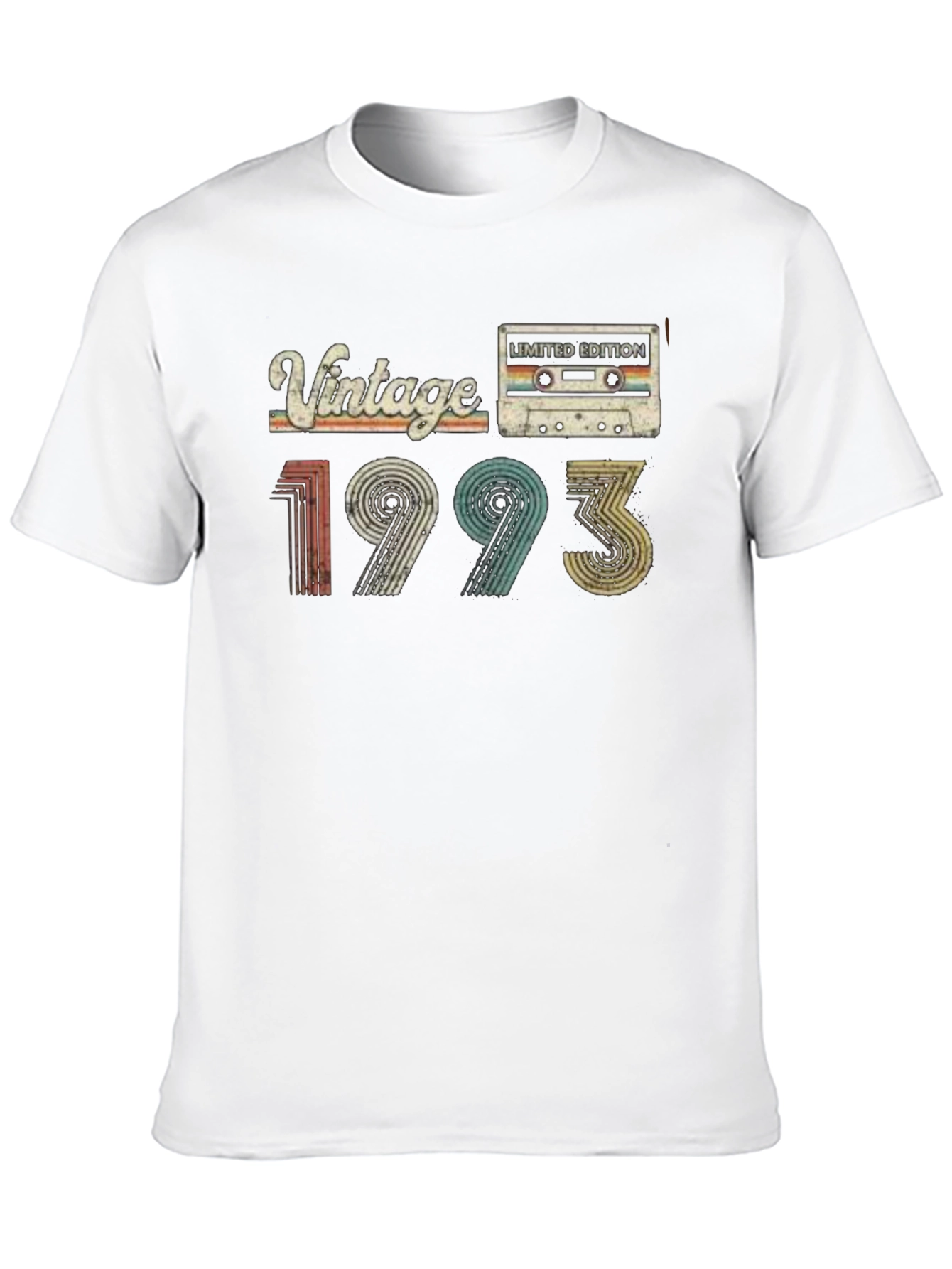Black Vintage 1993 Limited Edition Cassette T-Shirt view 10