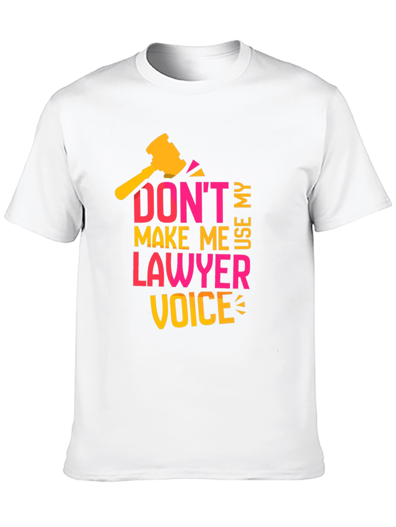 Black Don't Make Me Use My Lawyer Voice T-Shirt view 10