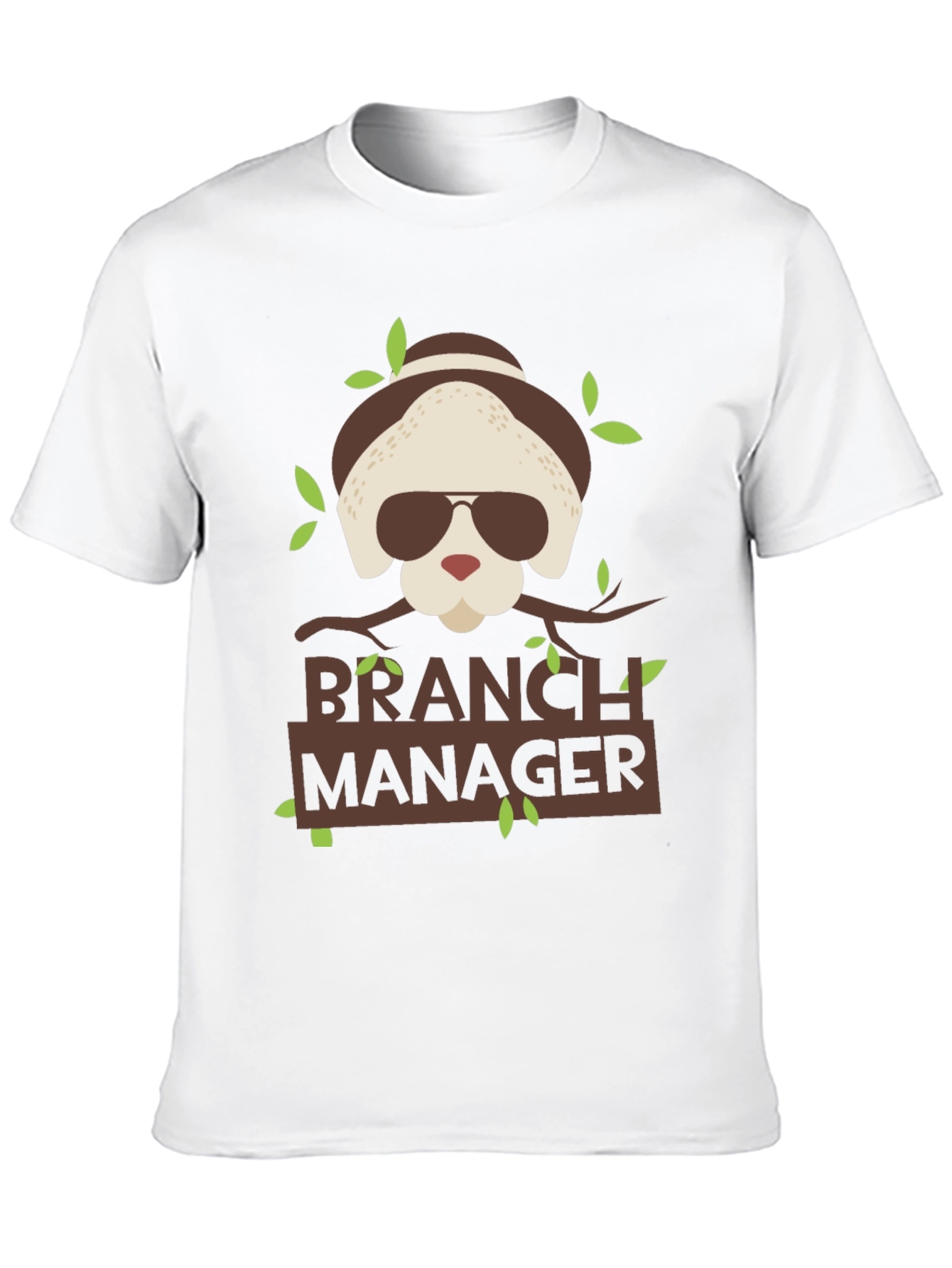 Black Branch Manager T-Shirt Funny Office Tee view 10