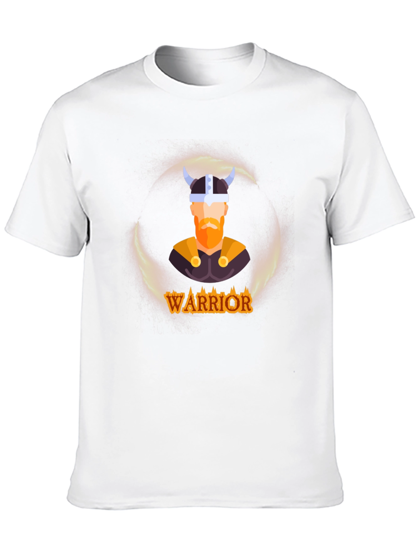 Black Warrior Viking Graphic Tee - Black T-Shirt view 10