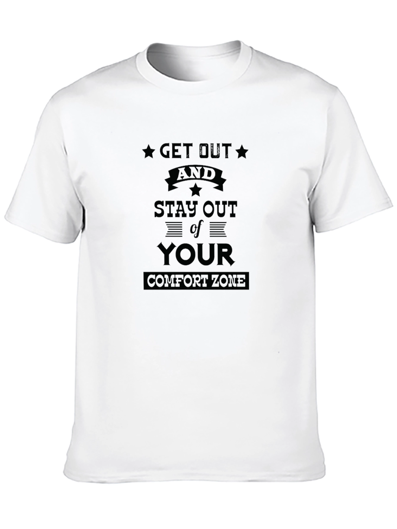 Black Comfort Zone Graphic Tee view 10