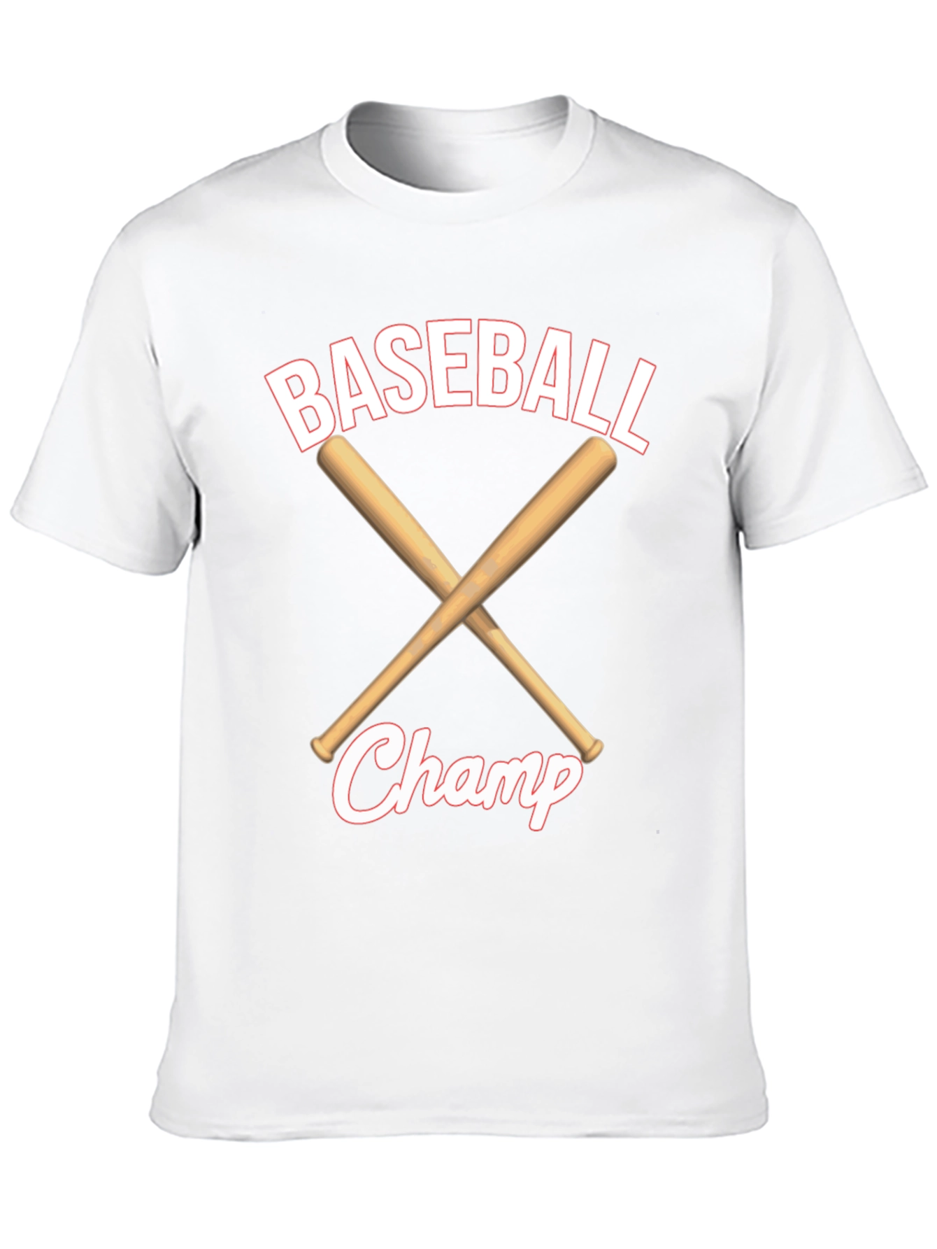 Black Baseball Champ Graphic T-Shirt view 10