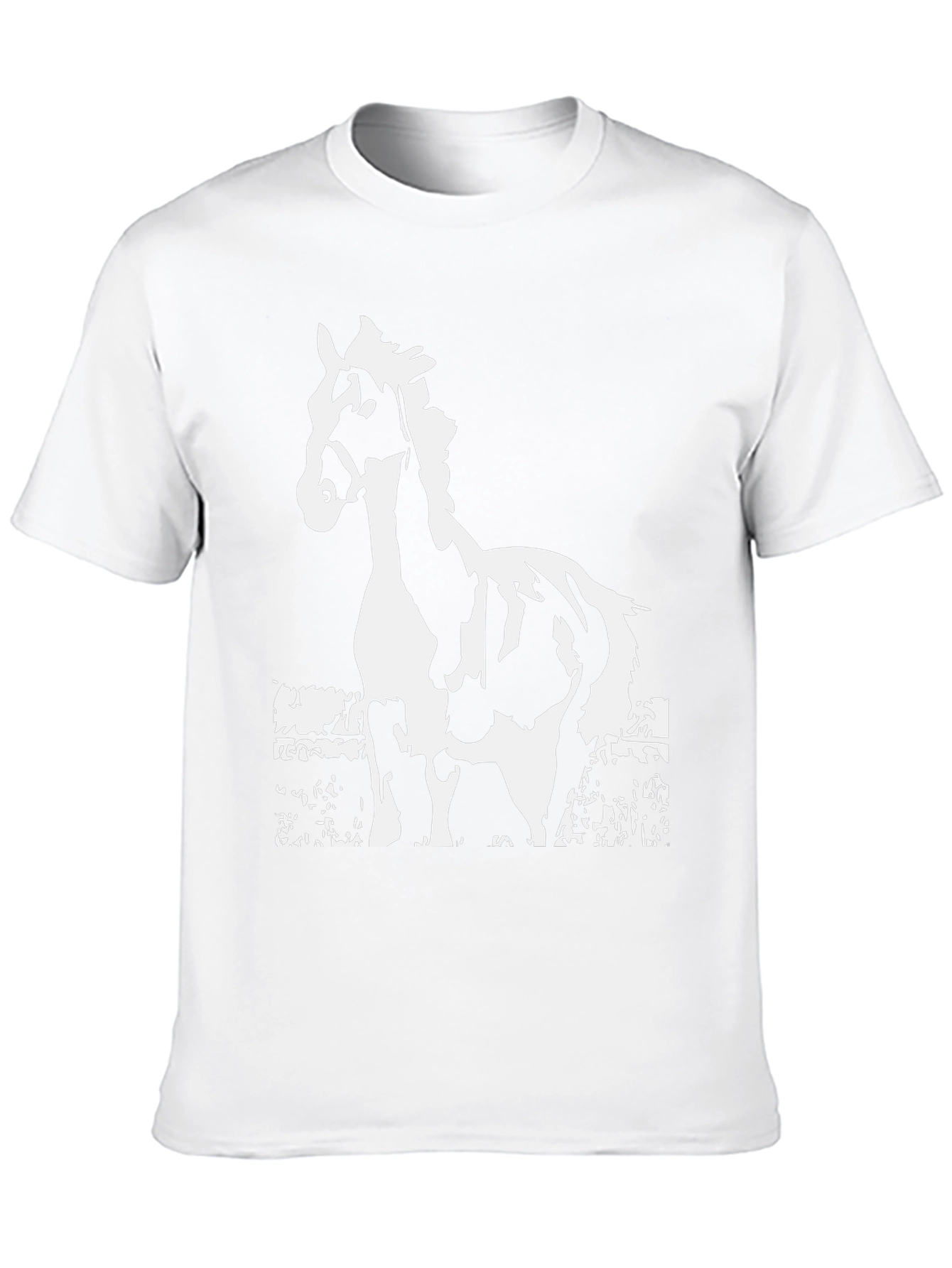 Black Horse Graphic T-Shirt - Black view 10