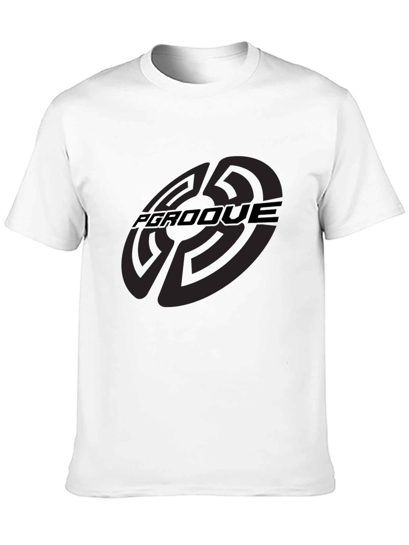 Black PGRDOOVE Graphic Tee - Stylish Black T-Shirt view 10