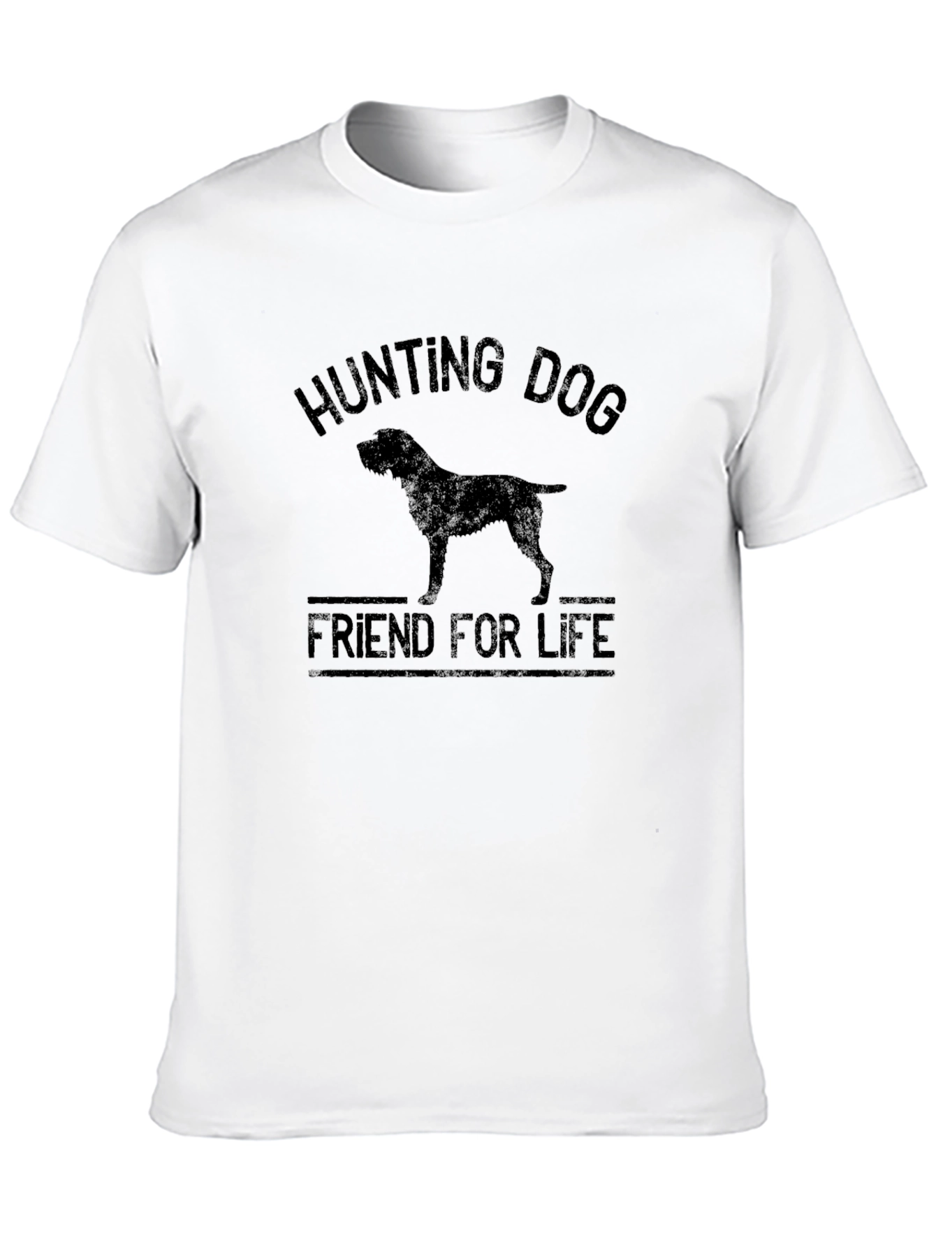 Black Hunting Dog Friend For Life T-Shirt view 10