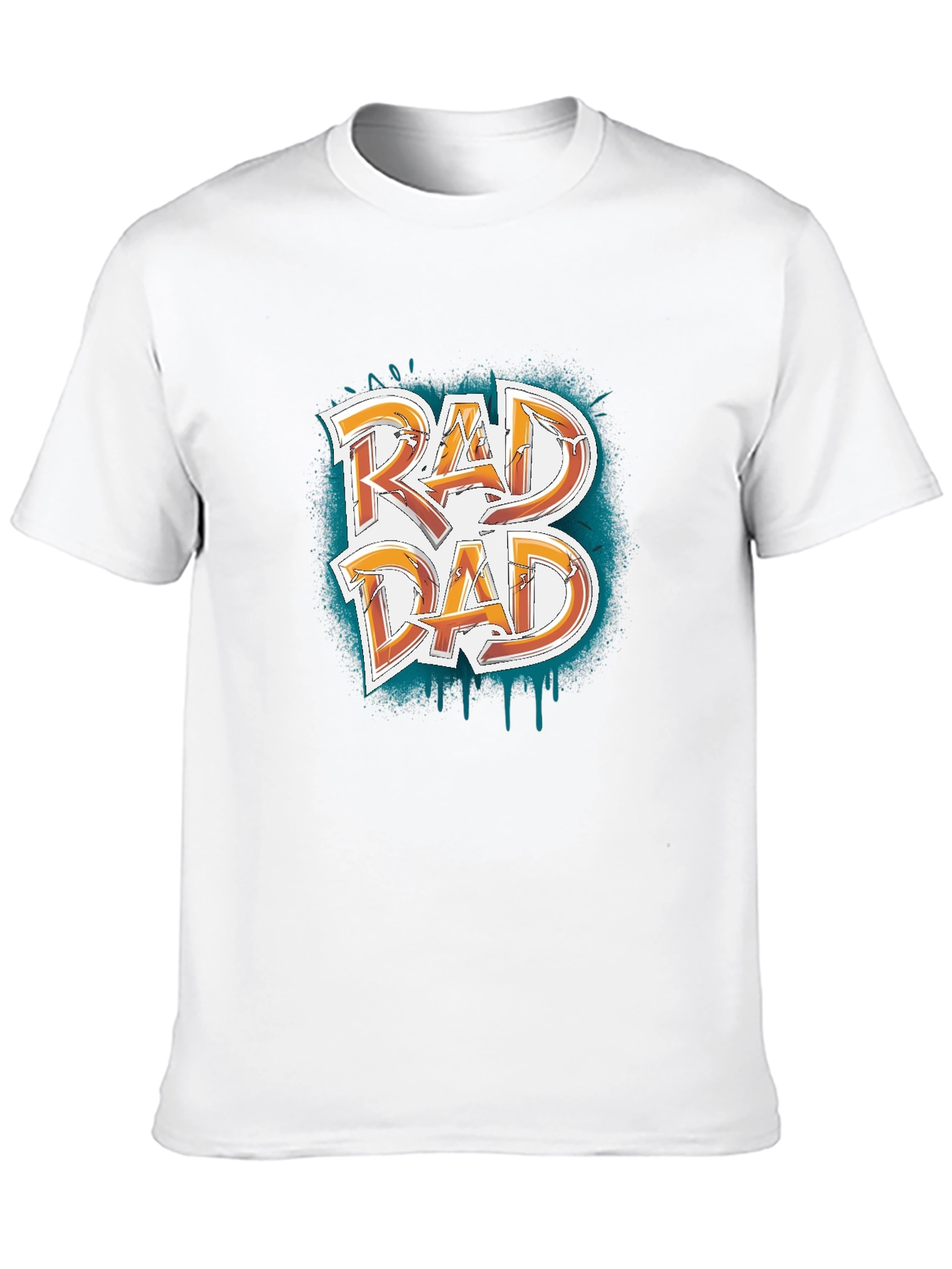 Rad Dad Graphic T-Shirt - Cool Father's Day Gift! - 10