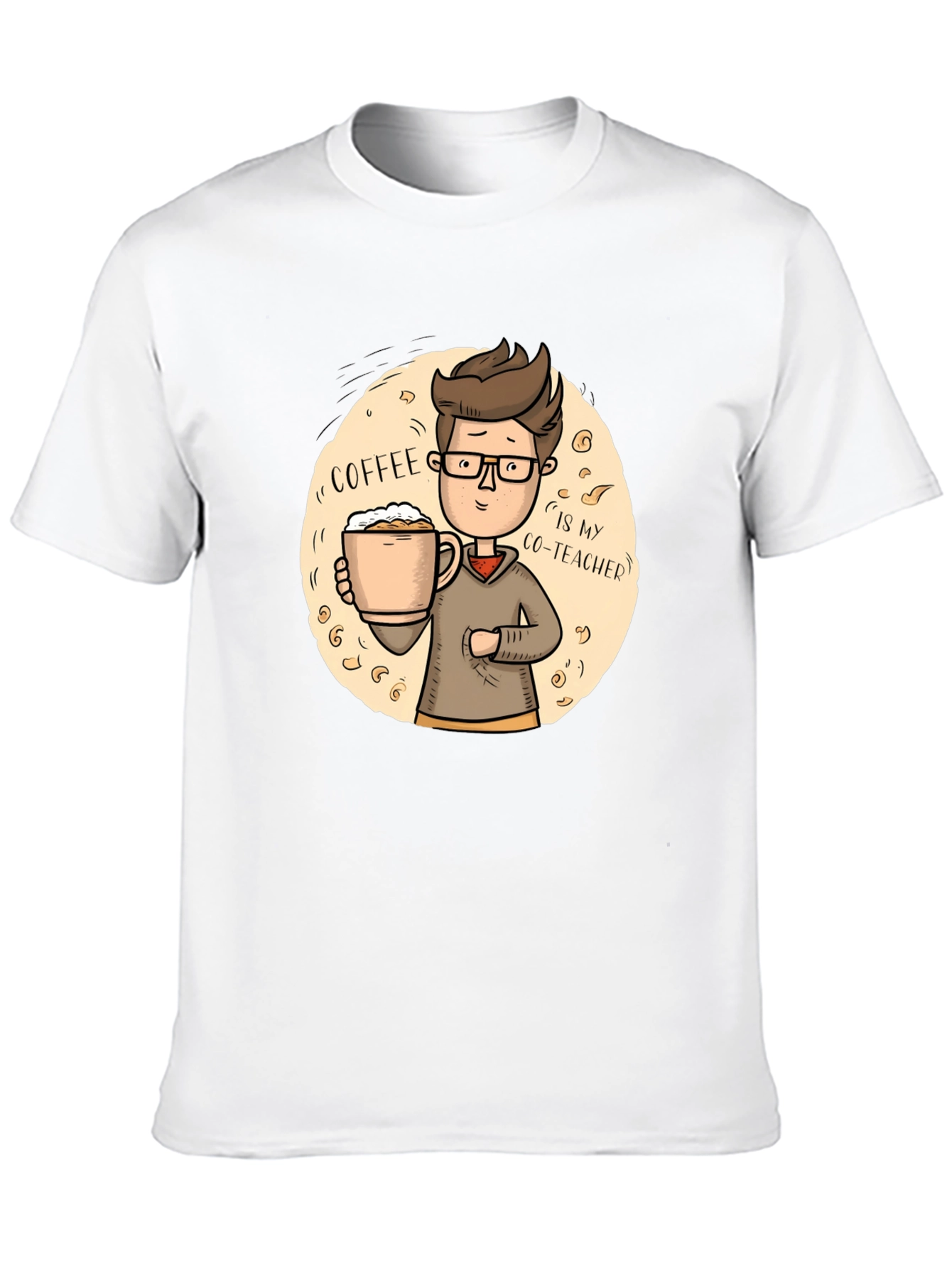 Black Coffee Co-Teacher T-Shirt view 10