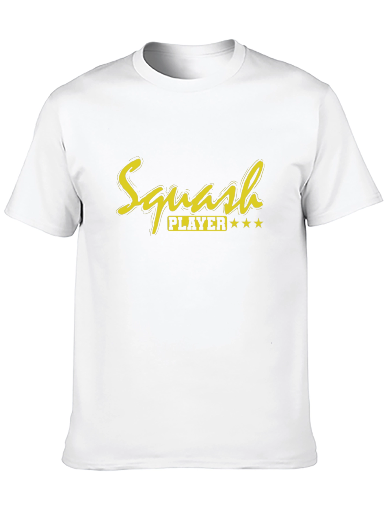 Black Squash Player Graphic Tee - Sporty & Stylish view 10